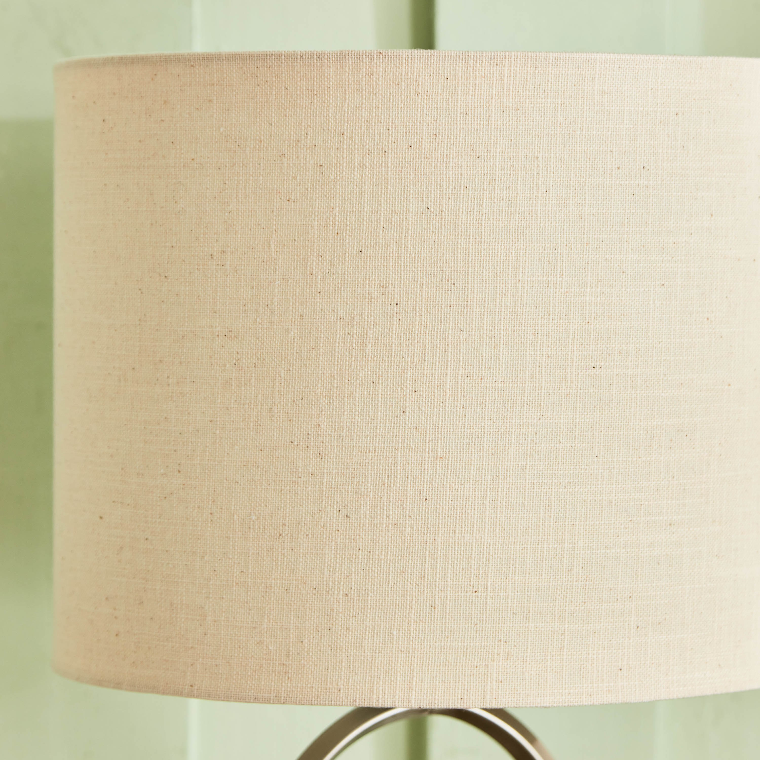 مصباح طاولة معدني بغطاء من دنفر - 28x28x55 سم-hbxlivingroom-lighting-tablelamps-image-4