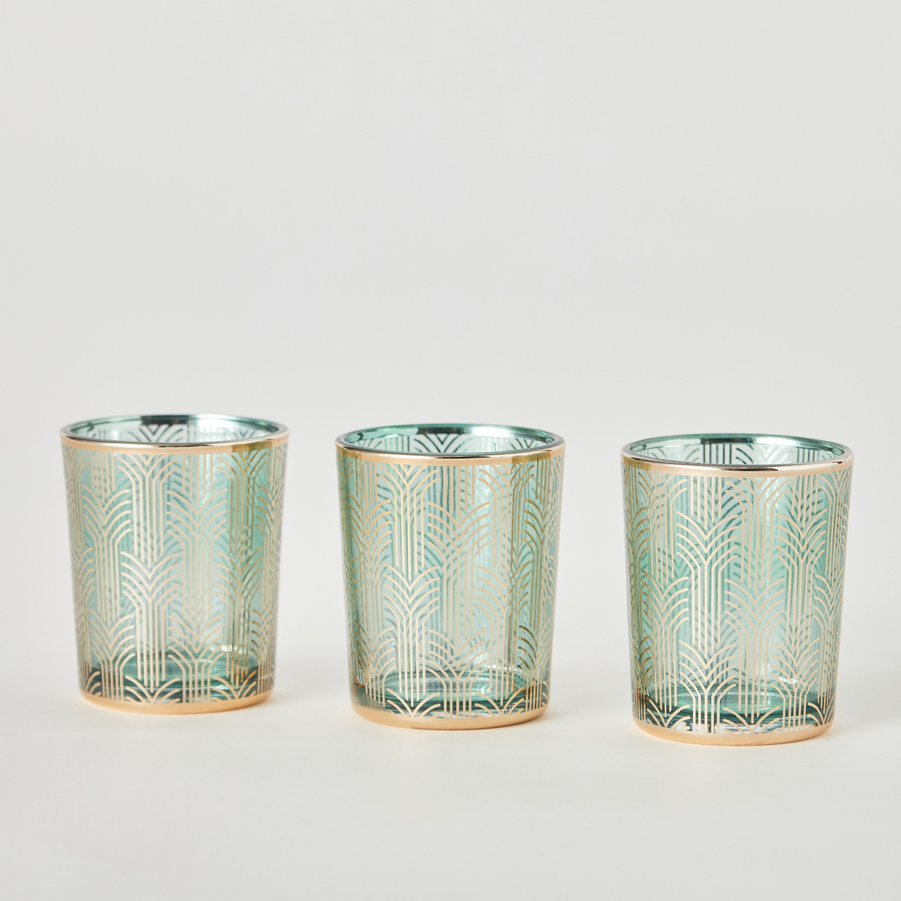 Dexi 3-Piece Glass Candleholder Set - 5.5x6.5 cm-hbxlivingroom-decorandaccessories-candleholders-image-5