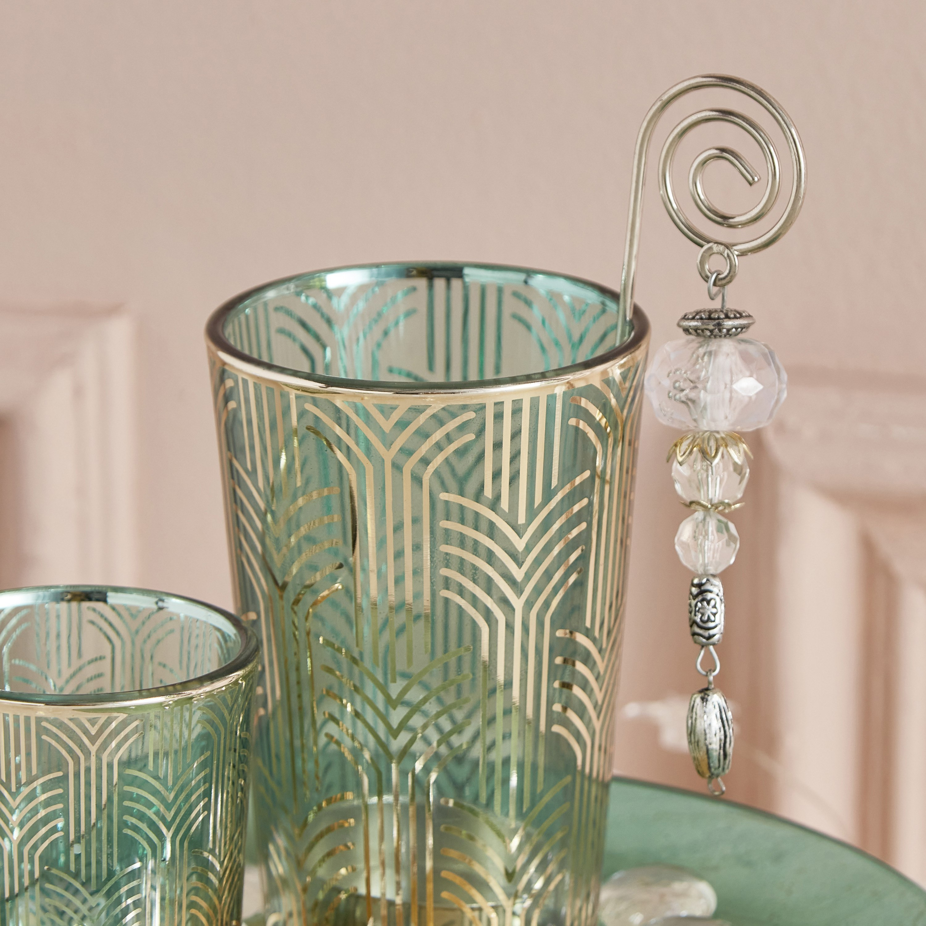 طقم حامل شموع زجاج 5 قطع من ديكسي-hbxlivingroom-decorandaccessories-candleholders-image-3