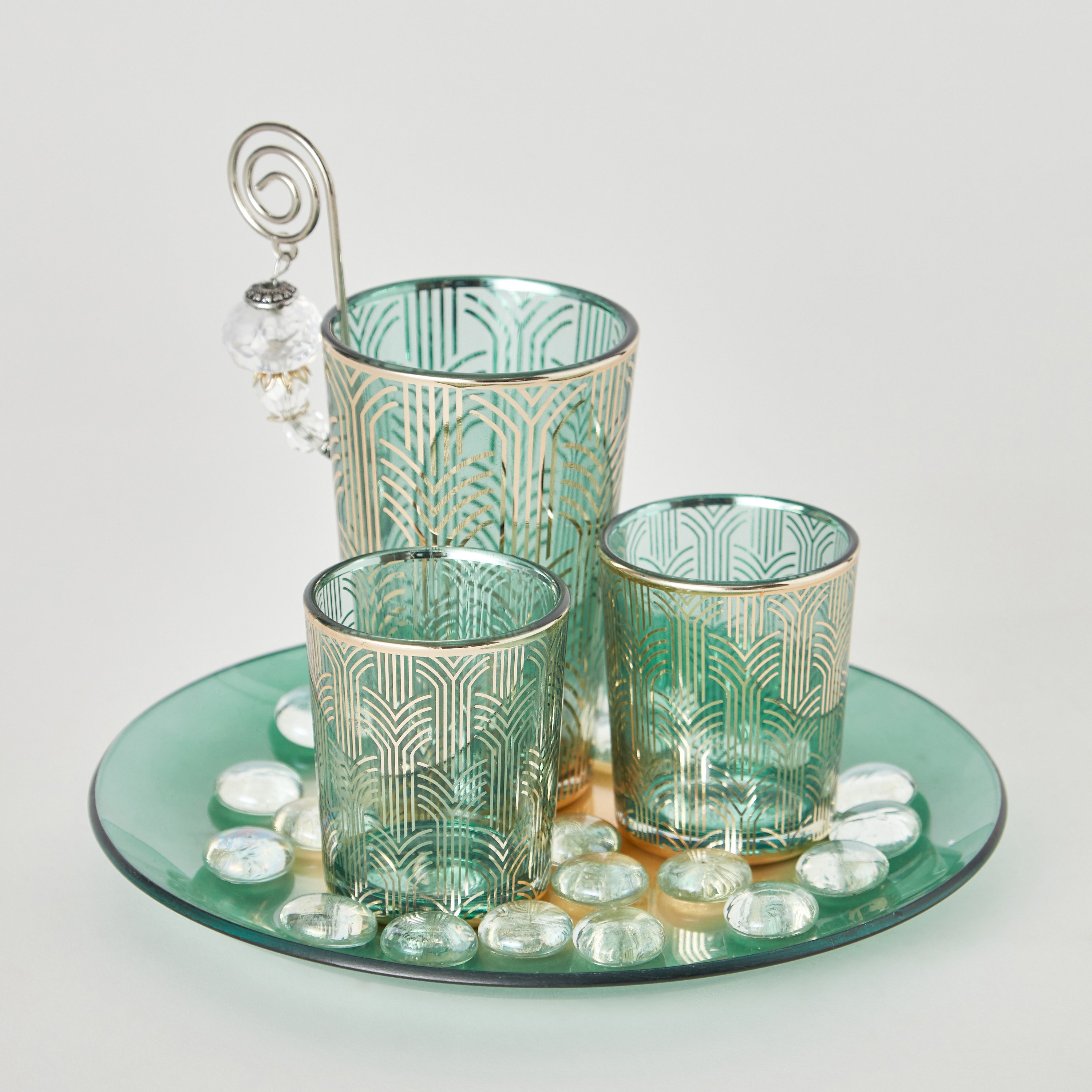 طقم حامل شموع زجاج 5 قطع من ديكسي-hbxlivingroom-decorandaccessories-candleholders-image-6