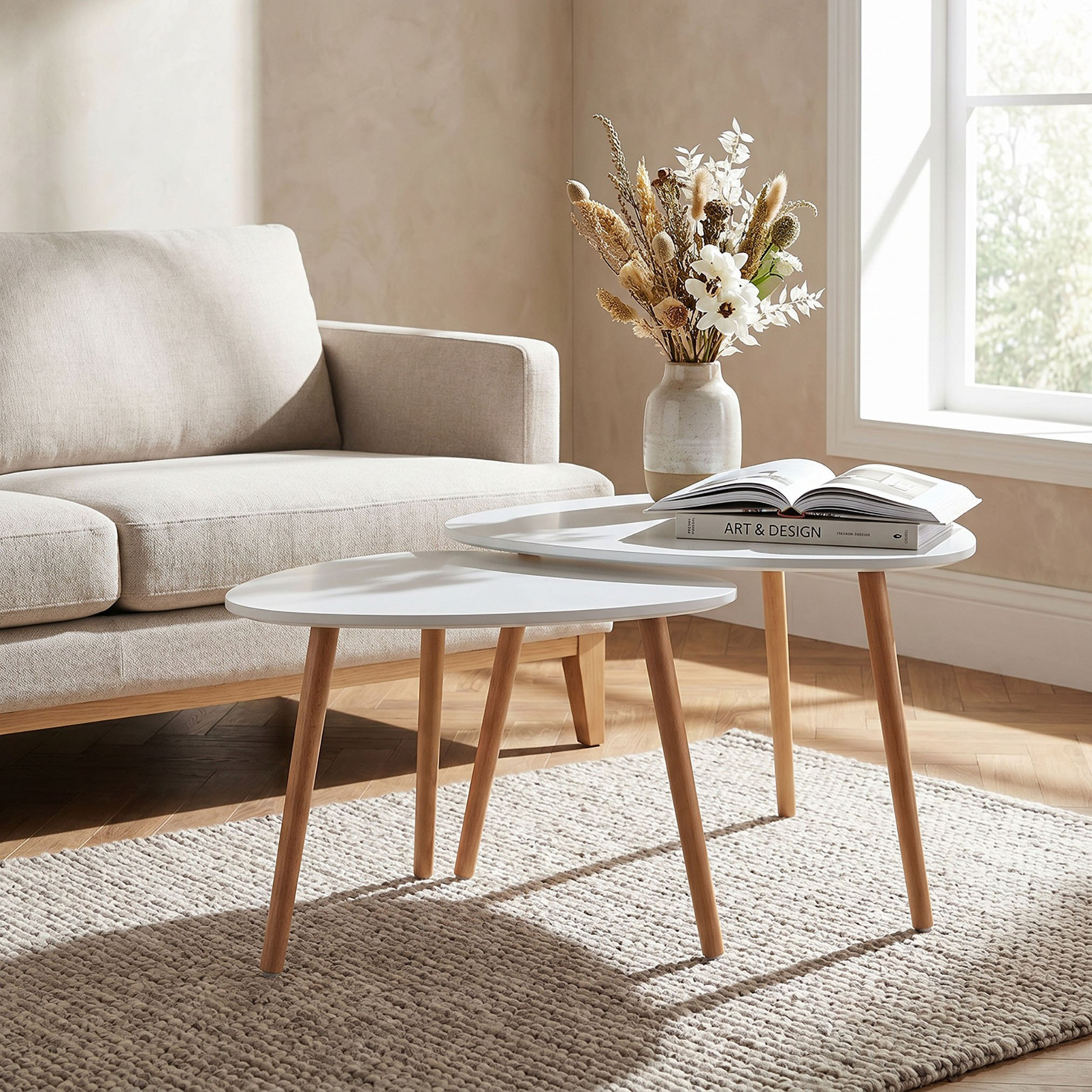 Toto Nest of Tables with Solid Wood Legs - Set of 2-hbxfurniture-livingroom-nestingtables-image-4