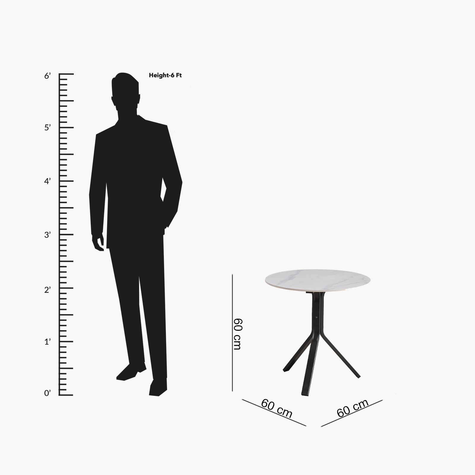 طقم طاولة شاي وكرسي دوار 3 قطع من برشلونة-hbxfurniture-diningtablesandsets-diningsets-twoseater-image-16