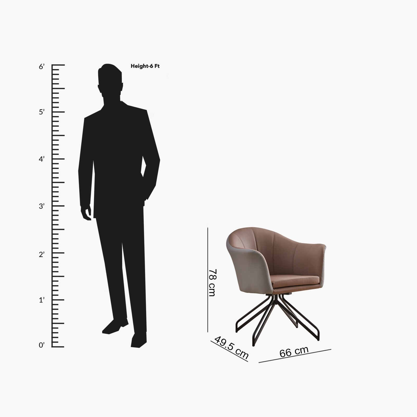 طقم طاولة شاي وكرسي دوار 3 قطع من برشلونة-hbxfurniture-diningtablesandsets-diningsets-twoseater-image-17