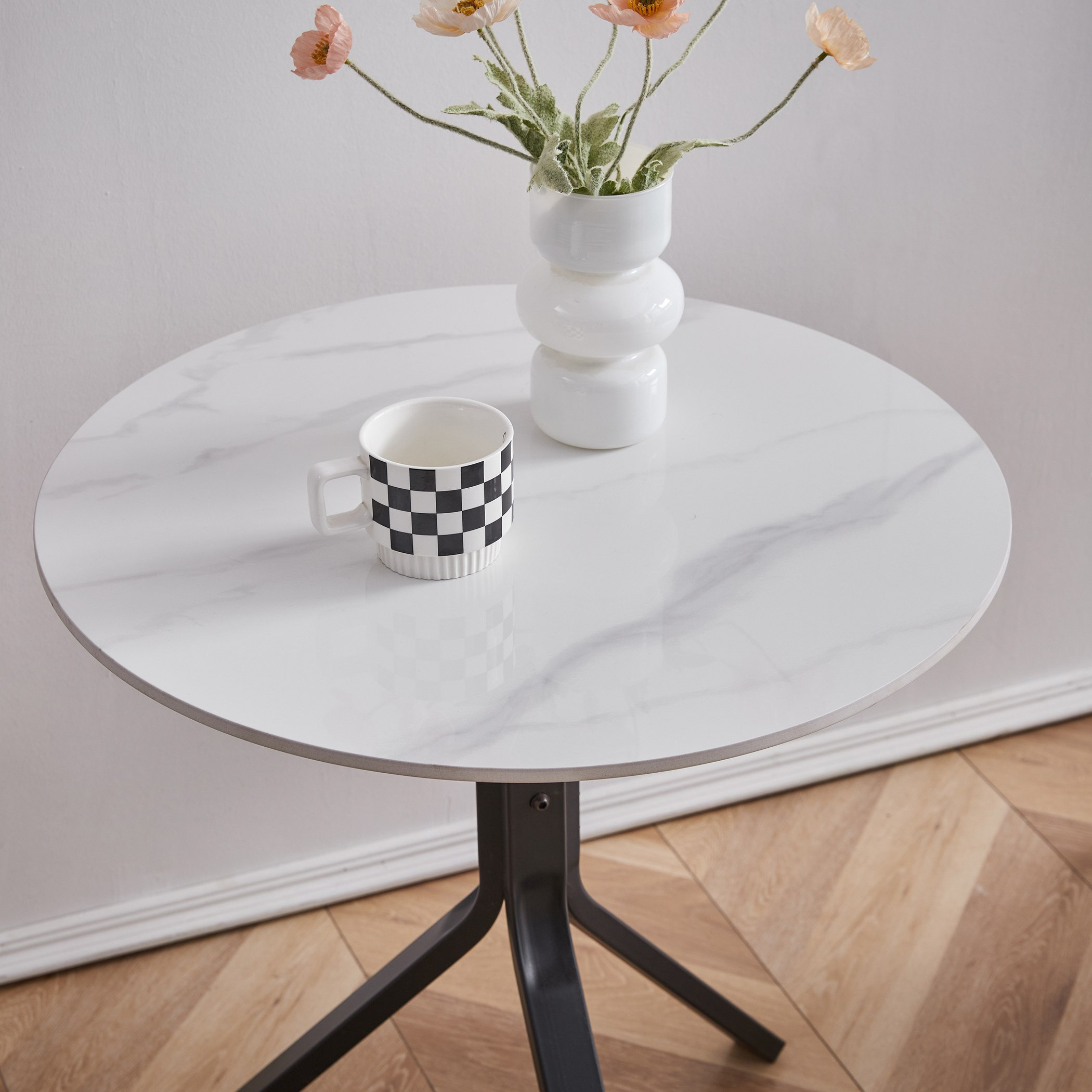 طقم طاولة شاي وكرسي دوار 3 قطع من برشلونة-hbxfurniture-diningtablesandsets-diningsets-twoseater-image-9