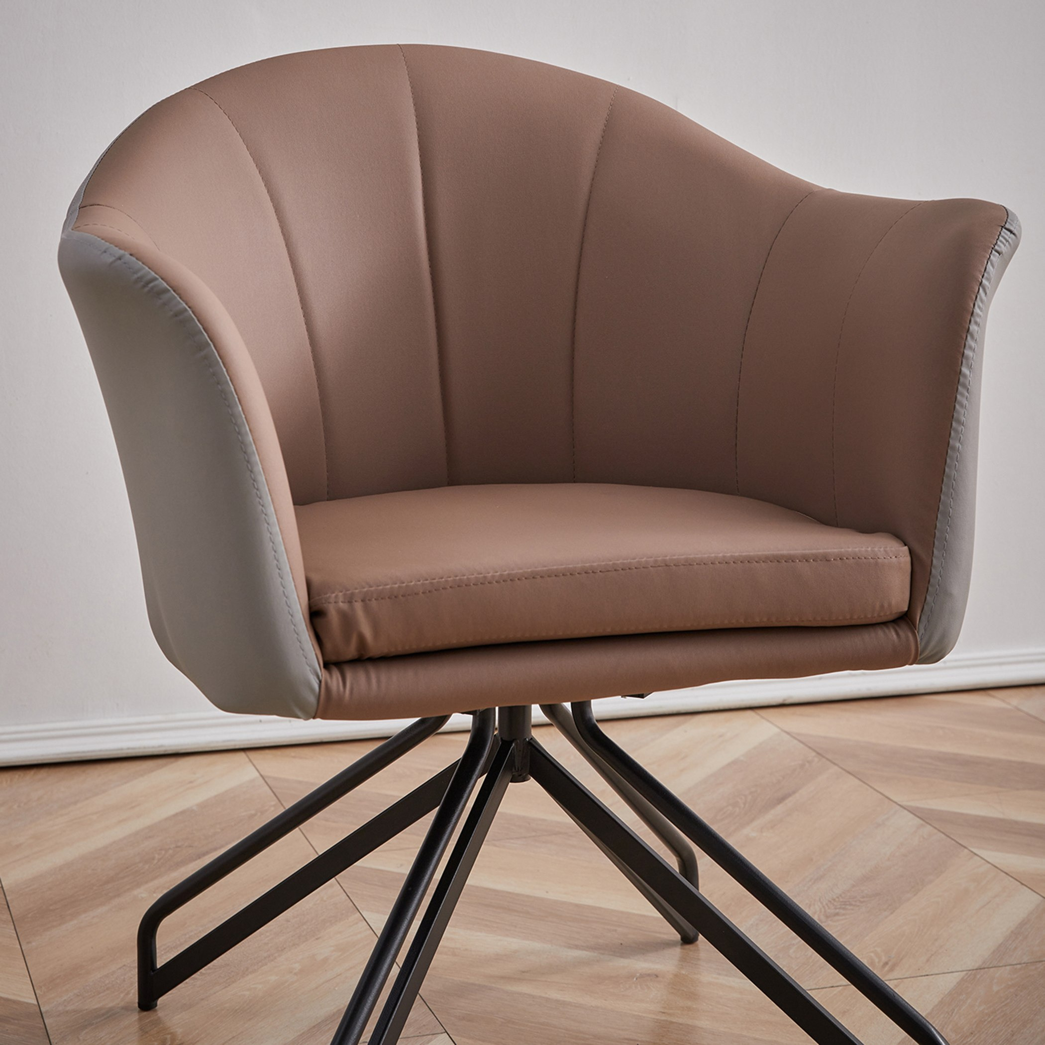 طقم طاولة شاي وكرسي دوار 3 قطع من برشلونة-hbxfurniture-diningtablesandsets-diningsets-twoseater-image-12