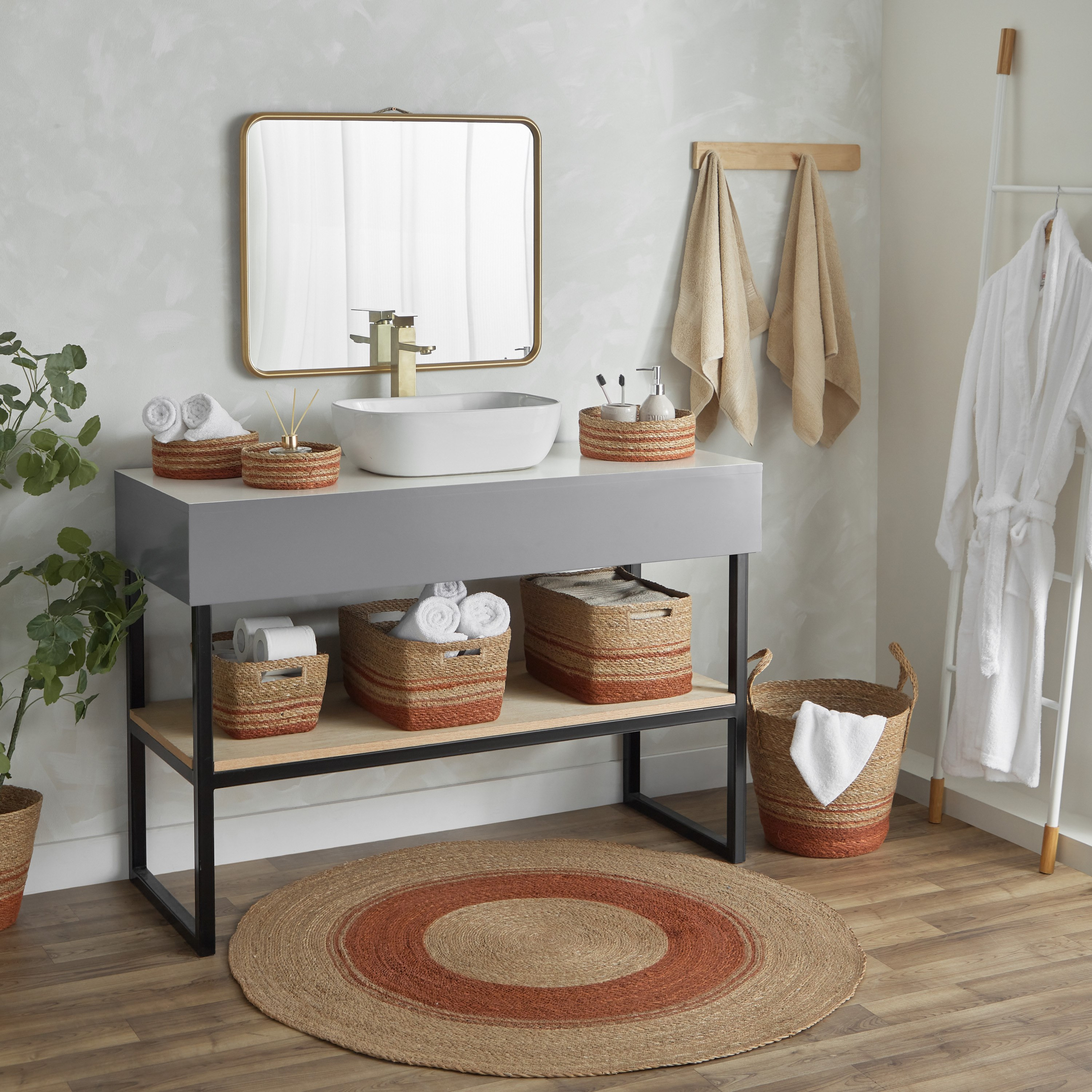 سلّة مستديرة متعددة الاستخدامات - طقم من 3 قطع-hbxbedroom-bedroomaccessories-bedroomstorage-image-6