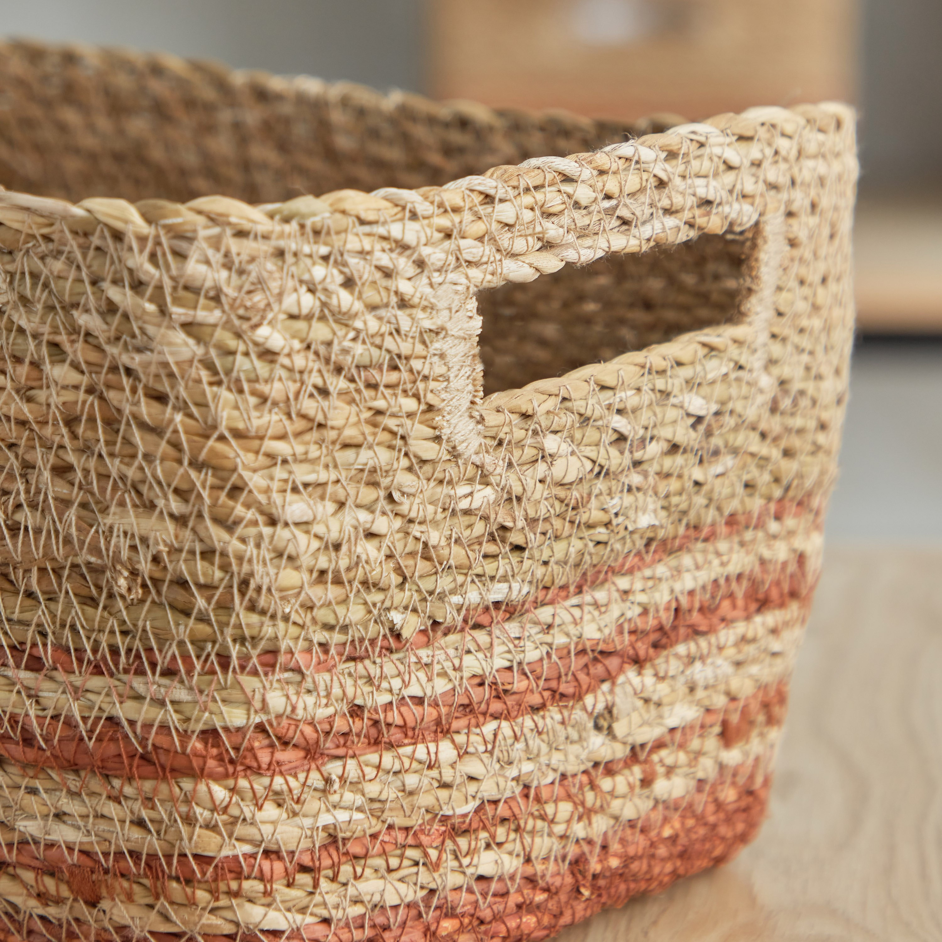 Naturaloom Rectangular Storage Basket - 28x18x16 cm-hbxbedroom-bedroomaccessories-bedroomstorage-image-3
