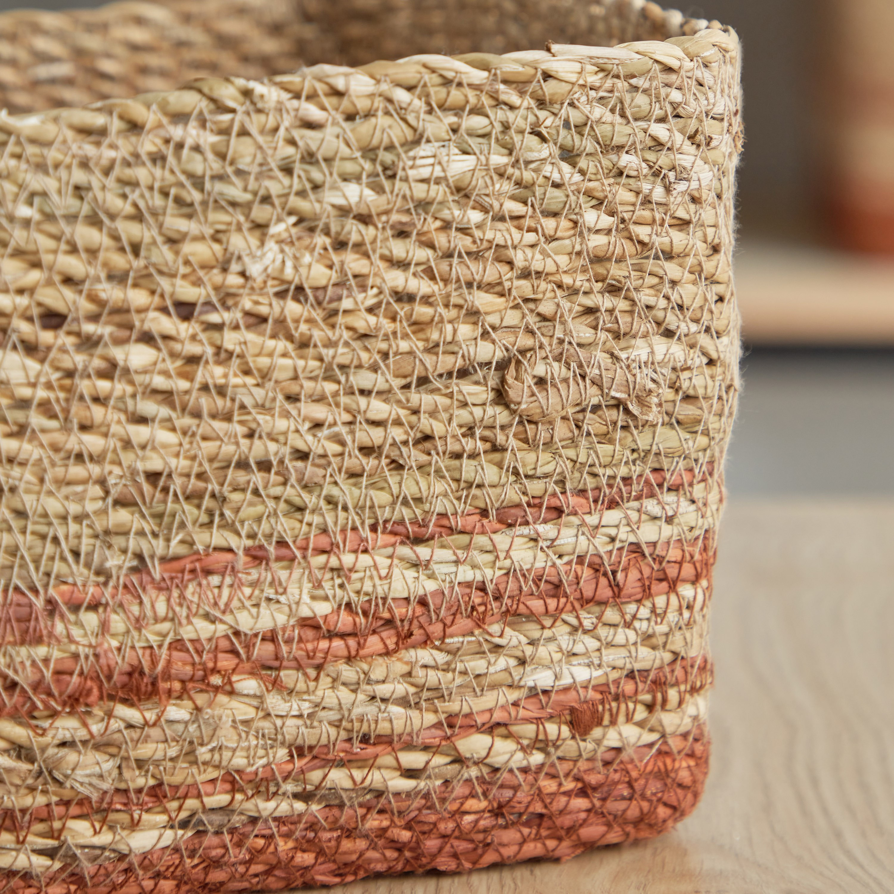 Naturaloom Rectangular Storage Basket - 28x18x16 cm-hbxbedroom-bedroomaccessories-bedroomstorage-image-4