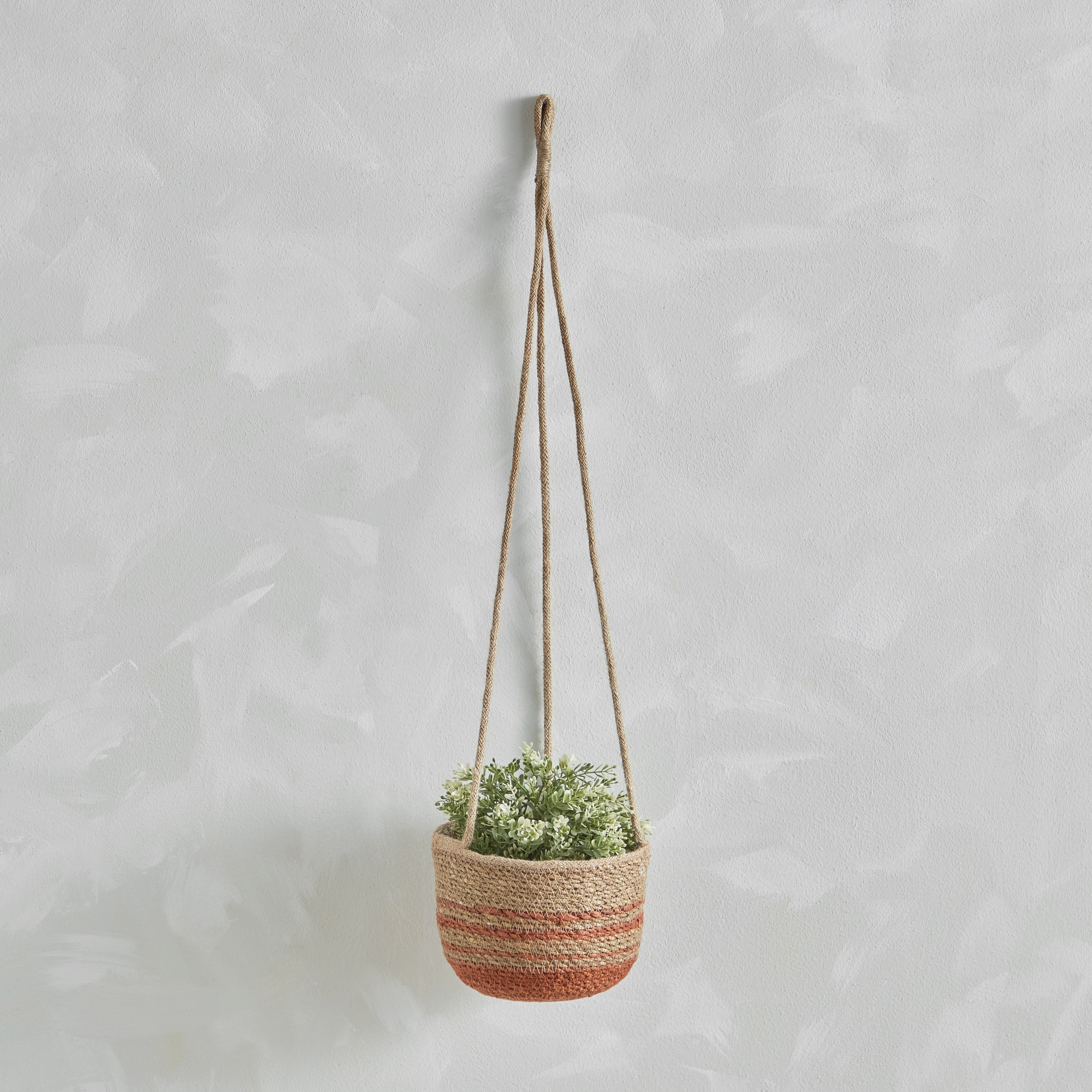 Naturaloom U-Shaped Rattan Hanging Pot - 20x20x70 cm-hbxhomeware-hbxdecorandfurnishings-image-1
