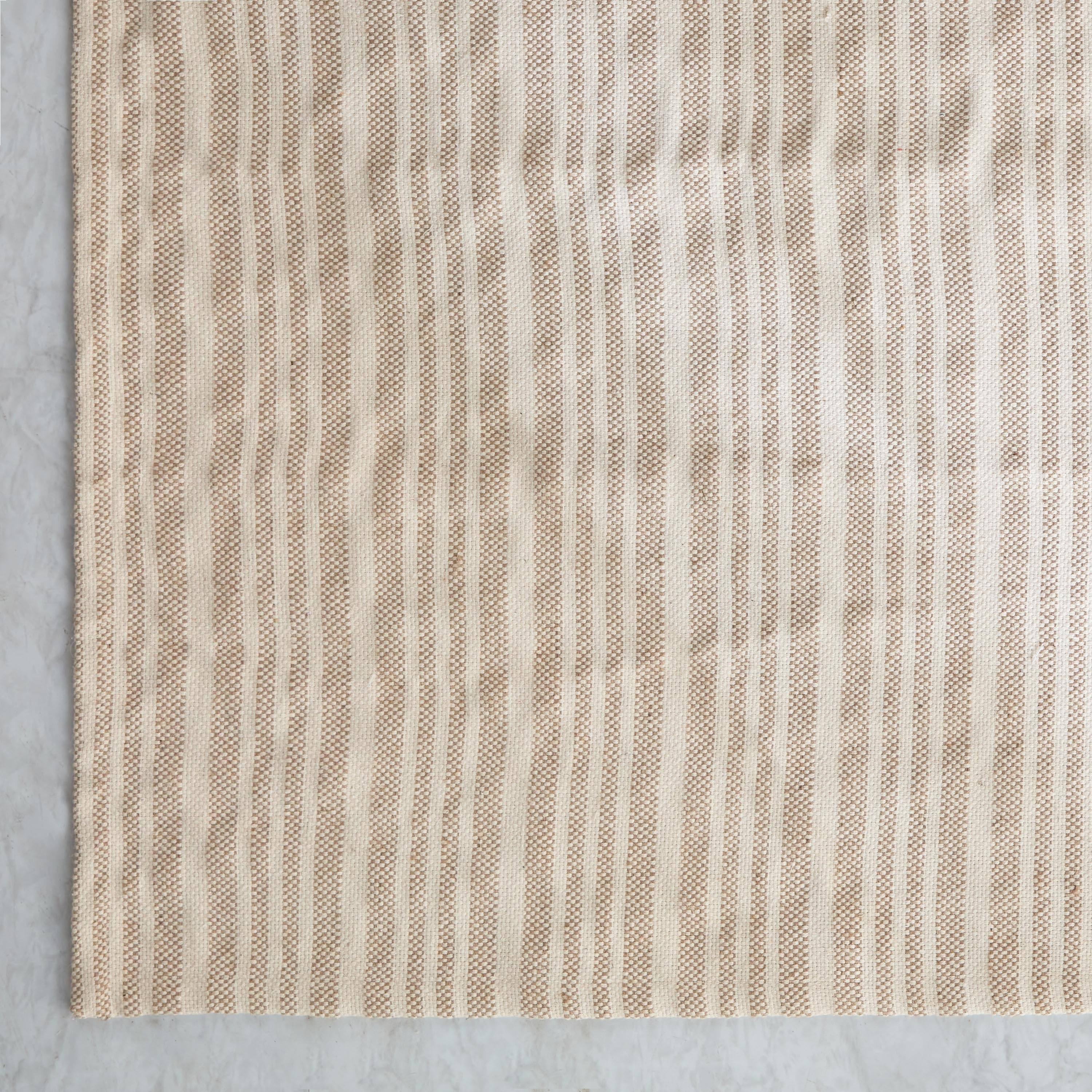 Textura Terreno Jute Cotton Dhurrie - 150x200 cm-hbxdecorandfurnishings-floorcoverings-rugs-image-2