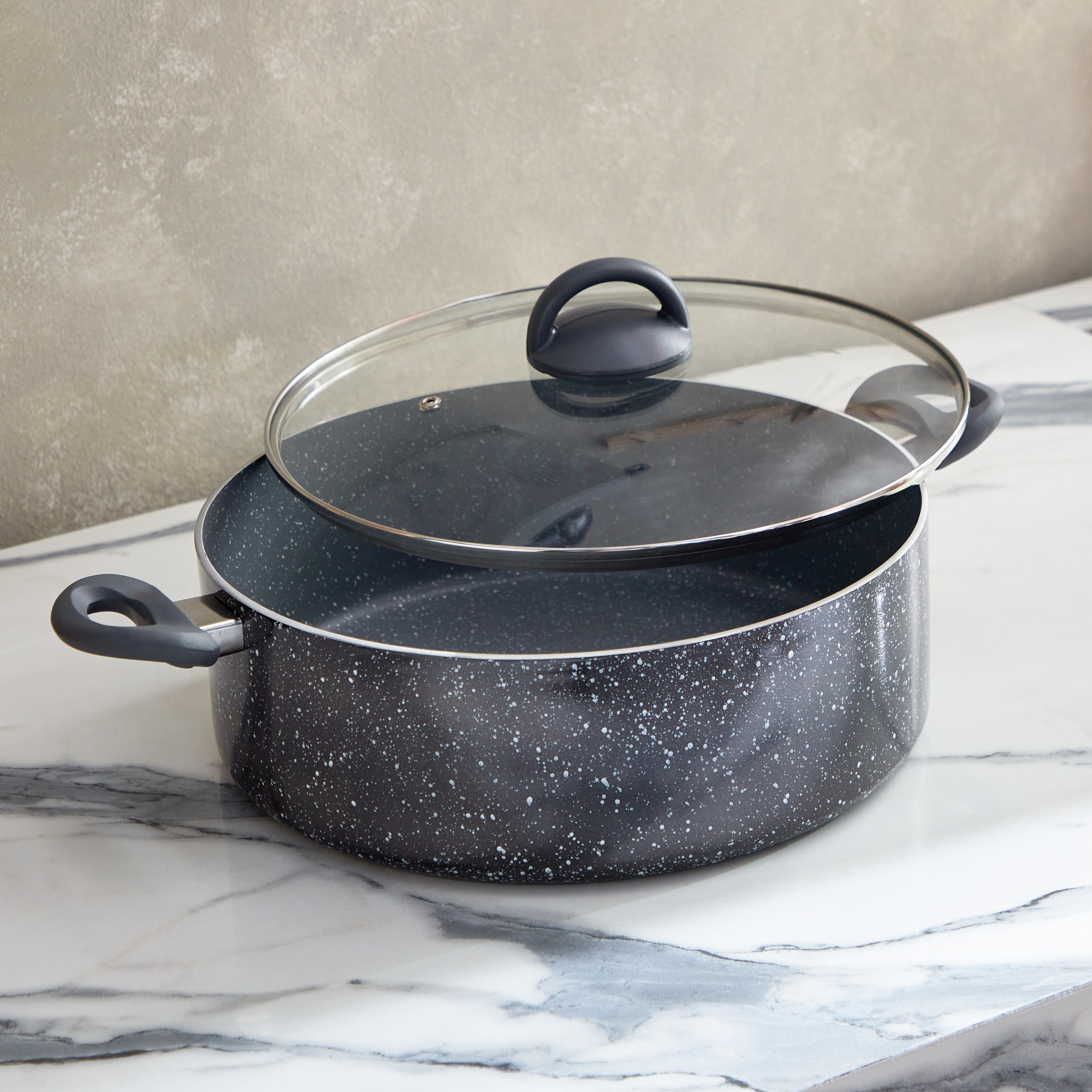 كسرولة بغطاء من أونيكس - 30 سم-hbxdecorandfurnishings-tabletop-serveware-image-2