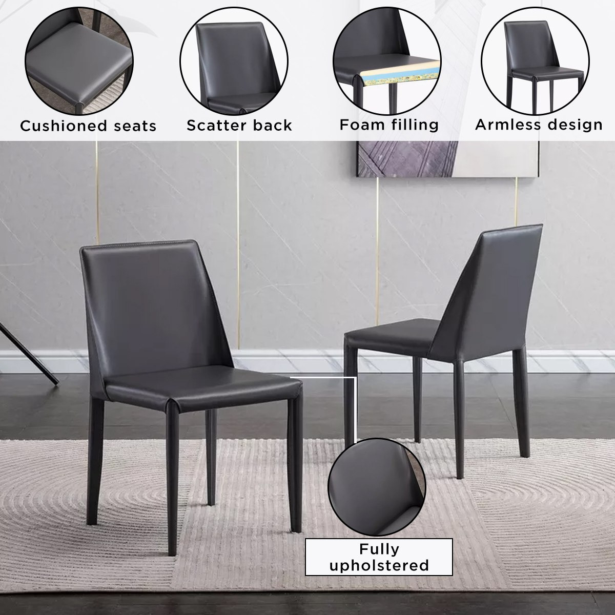 طقم سفرة من الحجر الملبد 6 مقاعد من آكرا-hbxfurniture-diningtablesandsets-diningsets-sixseater-image-6