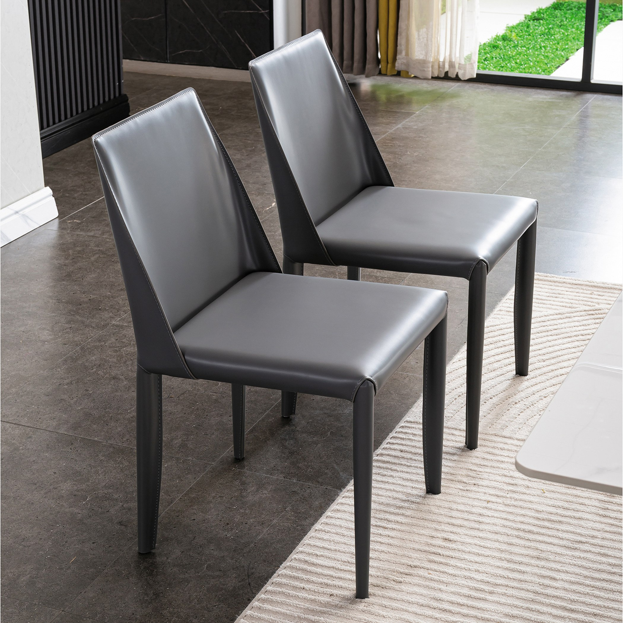 طقم سفرة من الحجر الملبد 6 مقاعد من آكرا-hbxfurniture-diningtablesandsets-diningsets-sixseater-image-11