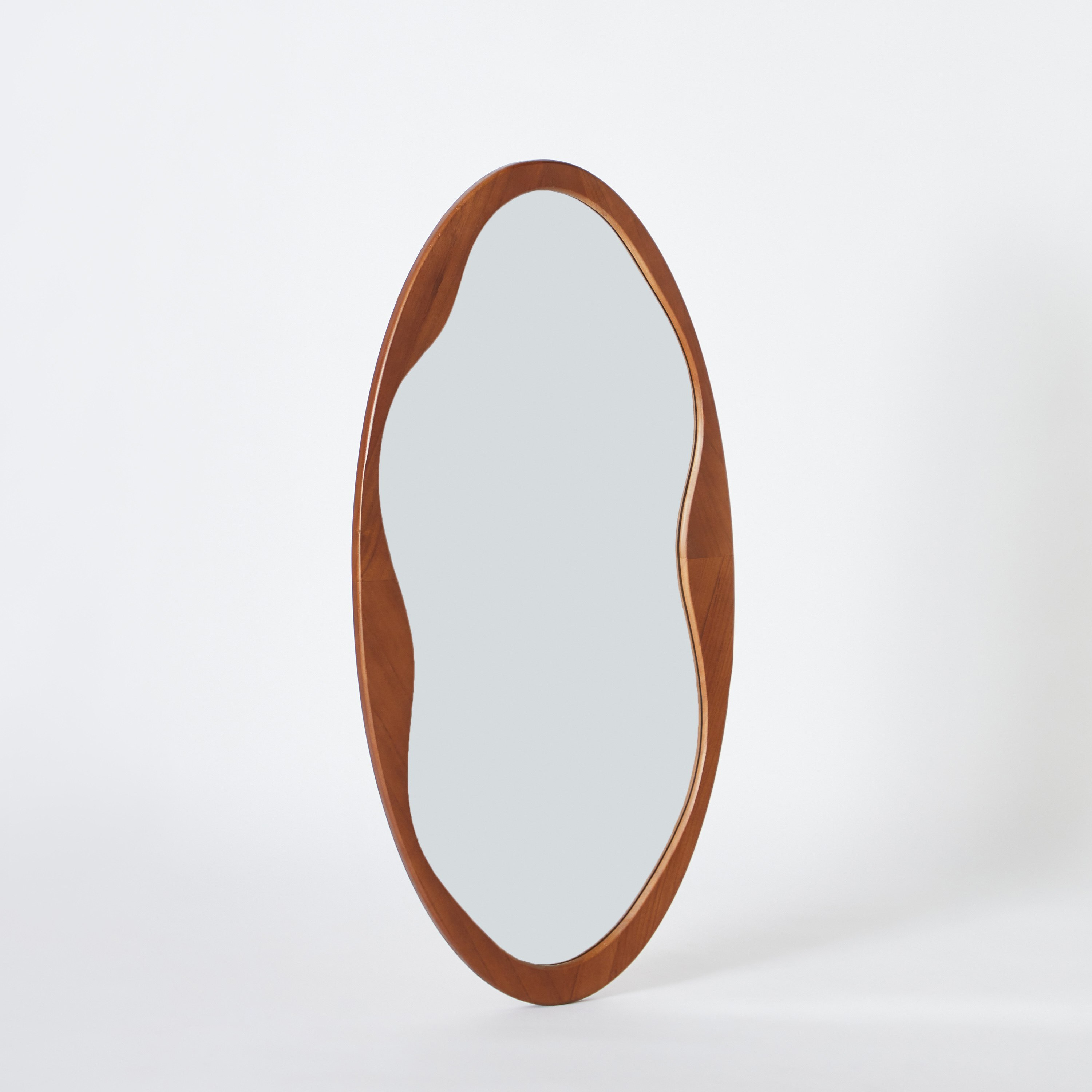 مرآة بإطار خشب من رضا - 50x100 سم-hbxhomeware-hbxdecorandfurnishings-image-5