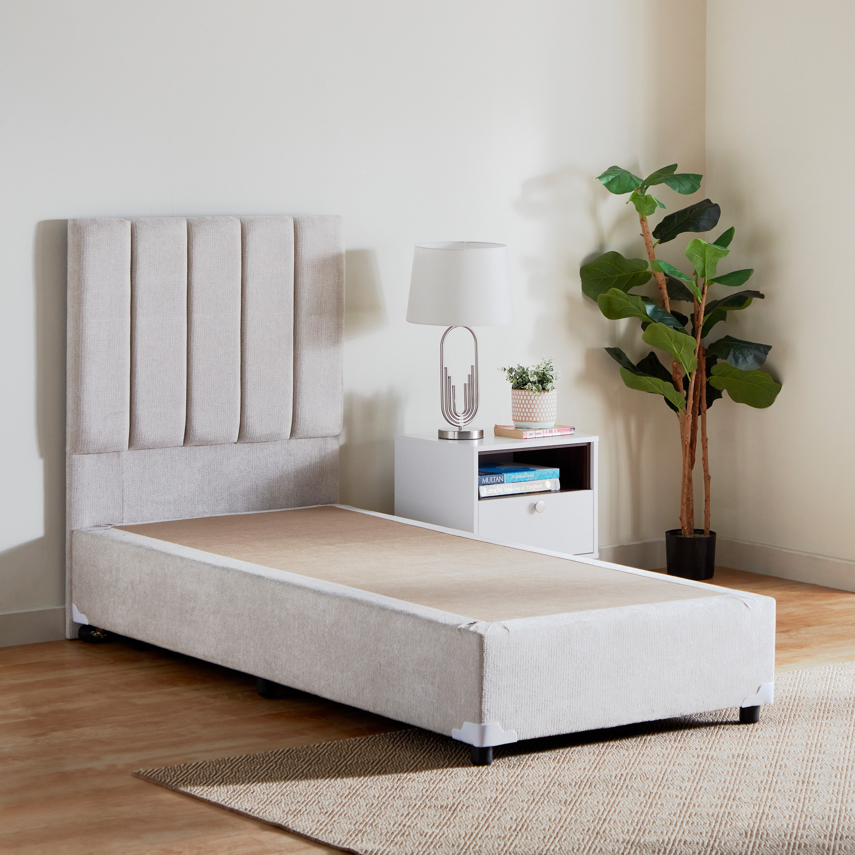 iBliss Single Fabric Bed Base - 90x200 cm-hbxkidsandyouth-bedsandbedsets-beds-single-image-5