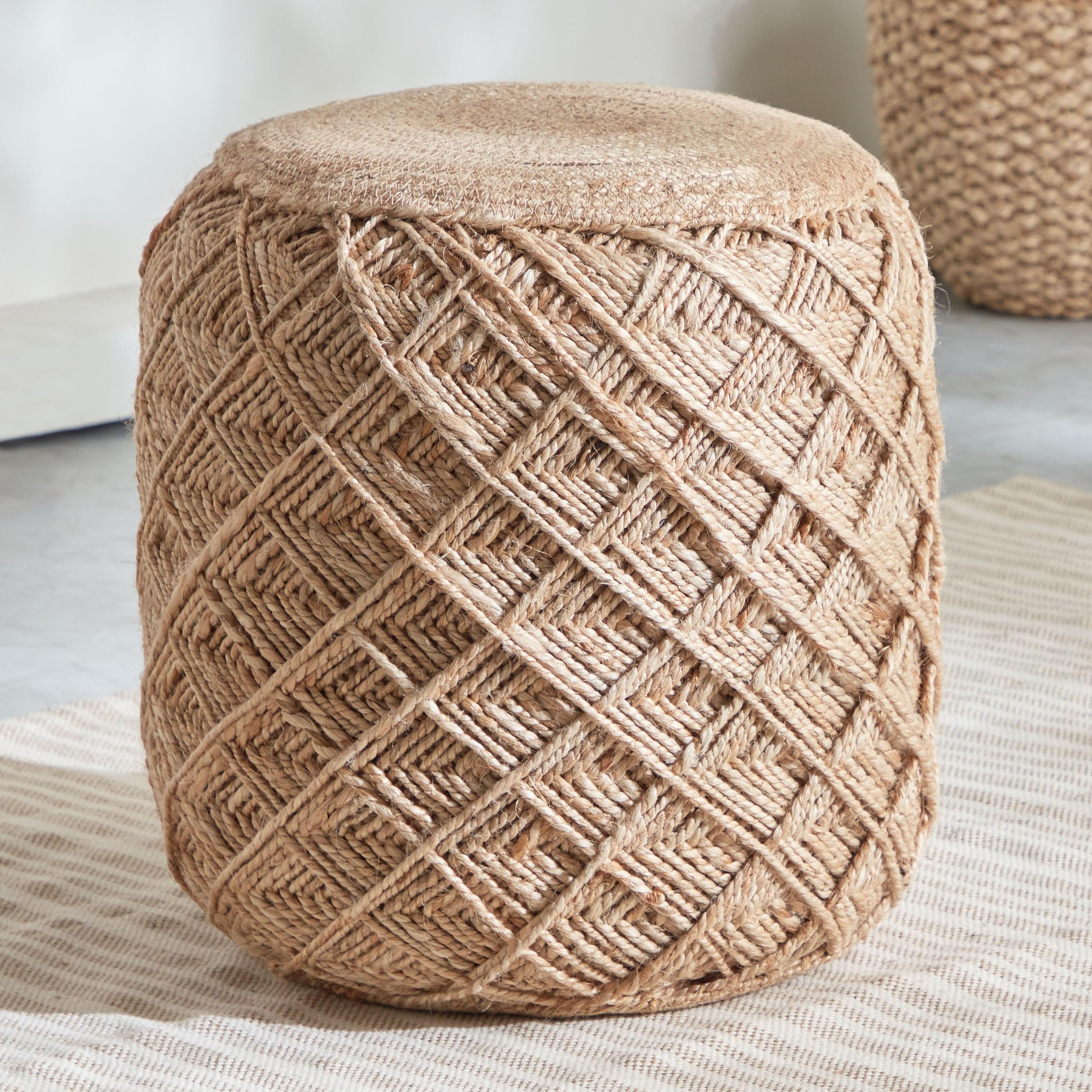 بوف مصنوع يدوياً من ناتشورا - 40×40 سم-hbxfurniture-kidsroom-kidsbeanbags-image-1