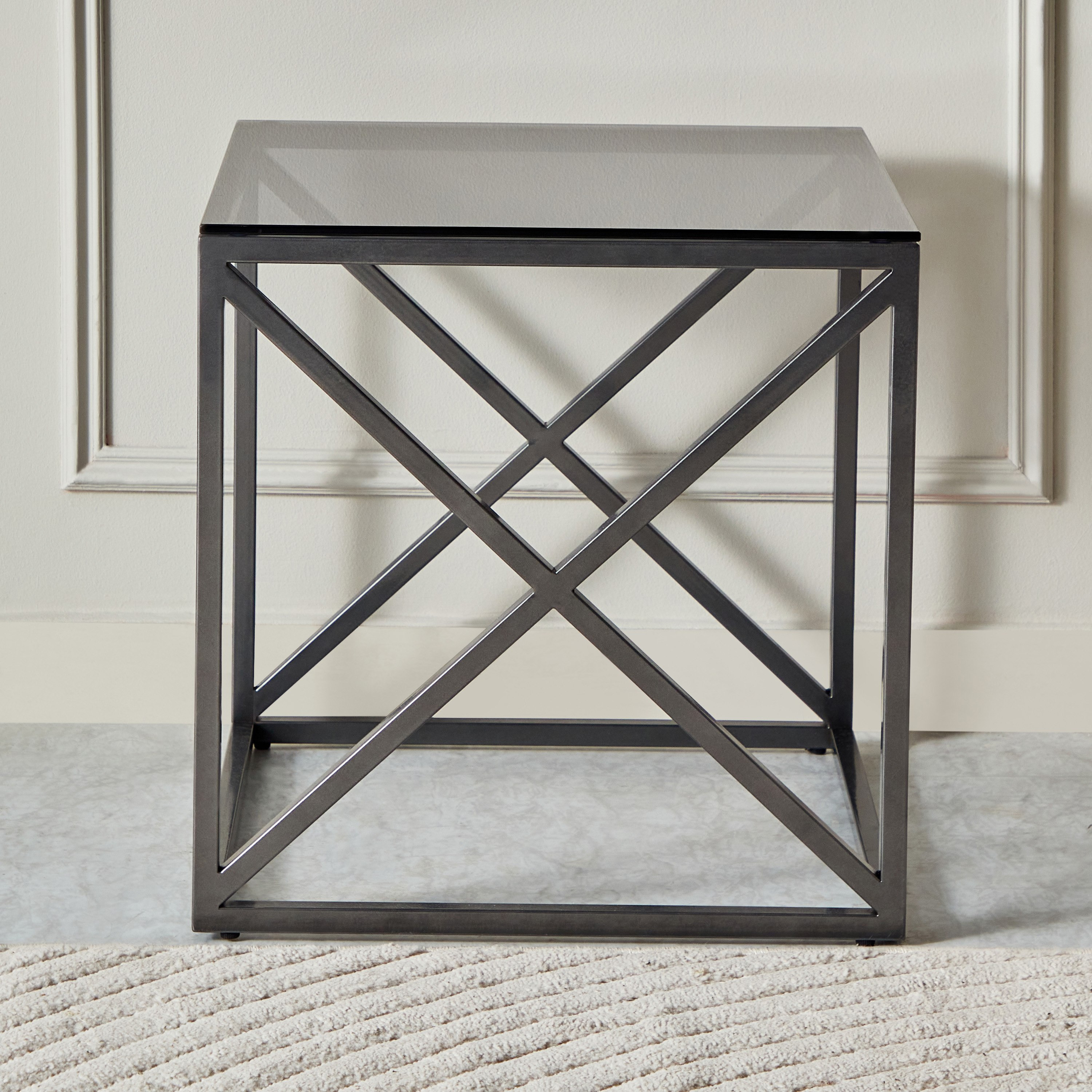 طاولة جانبية بسطح زجاج من ميلودي-hbxfurniture-livingroom-endtables-image-2