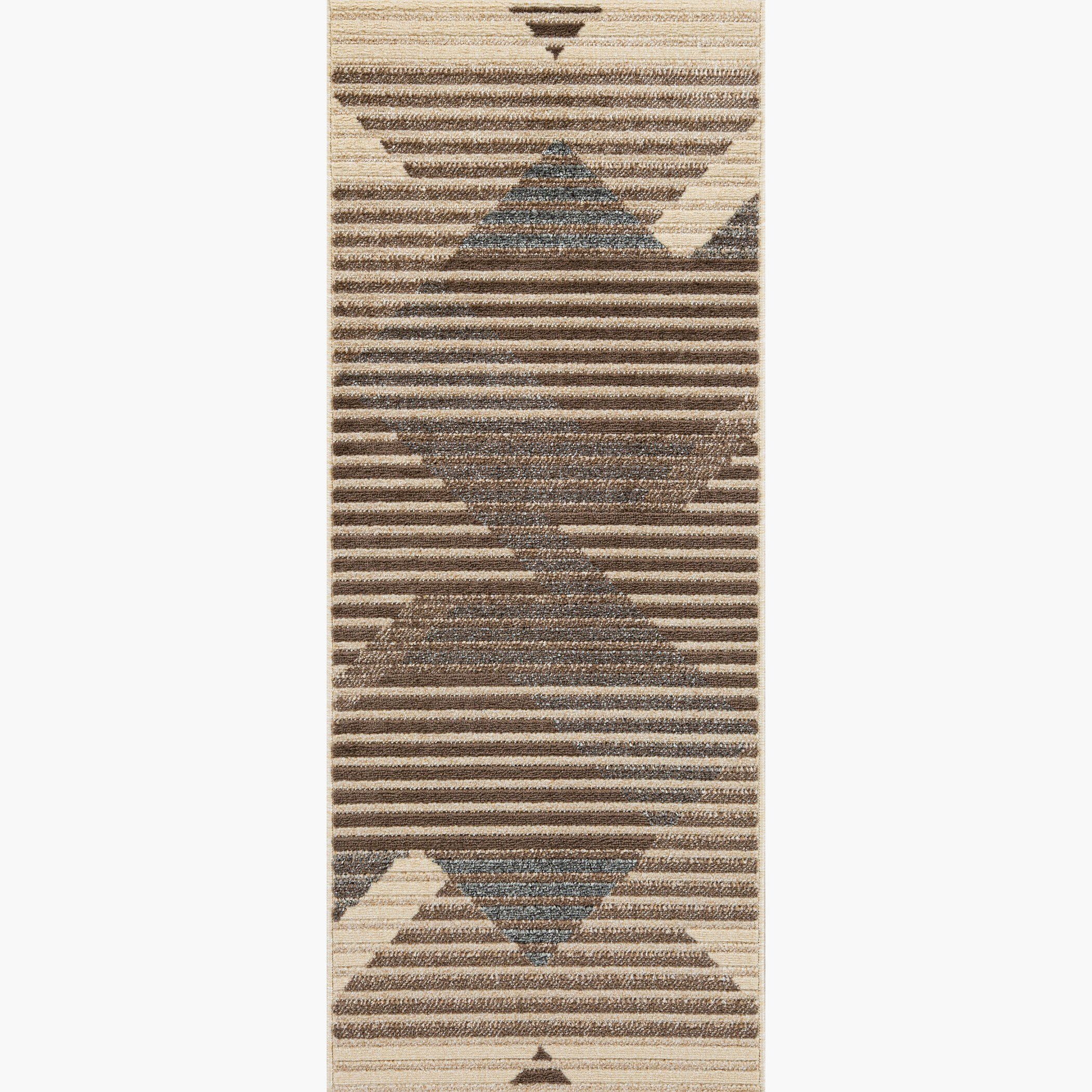 سجادة بولي بروبيلين مقاومة للبقع من مشاعل ريتا - 60x150 سم-hbxdecorandfurnishings-floorcoverings-rugs-image-2