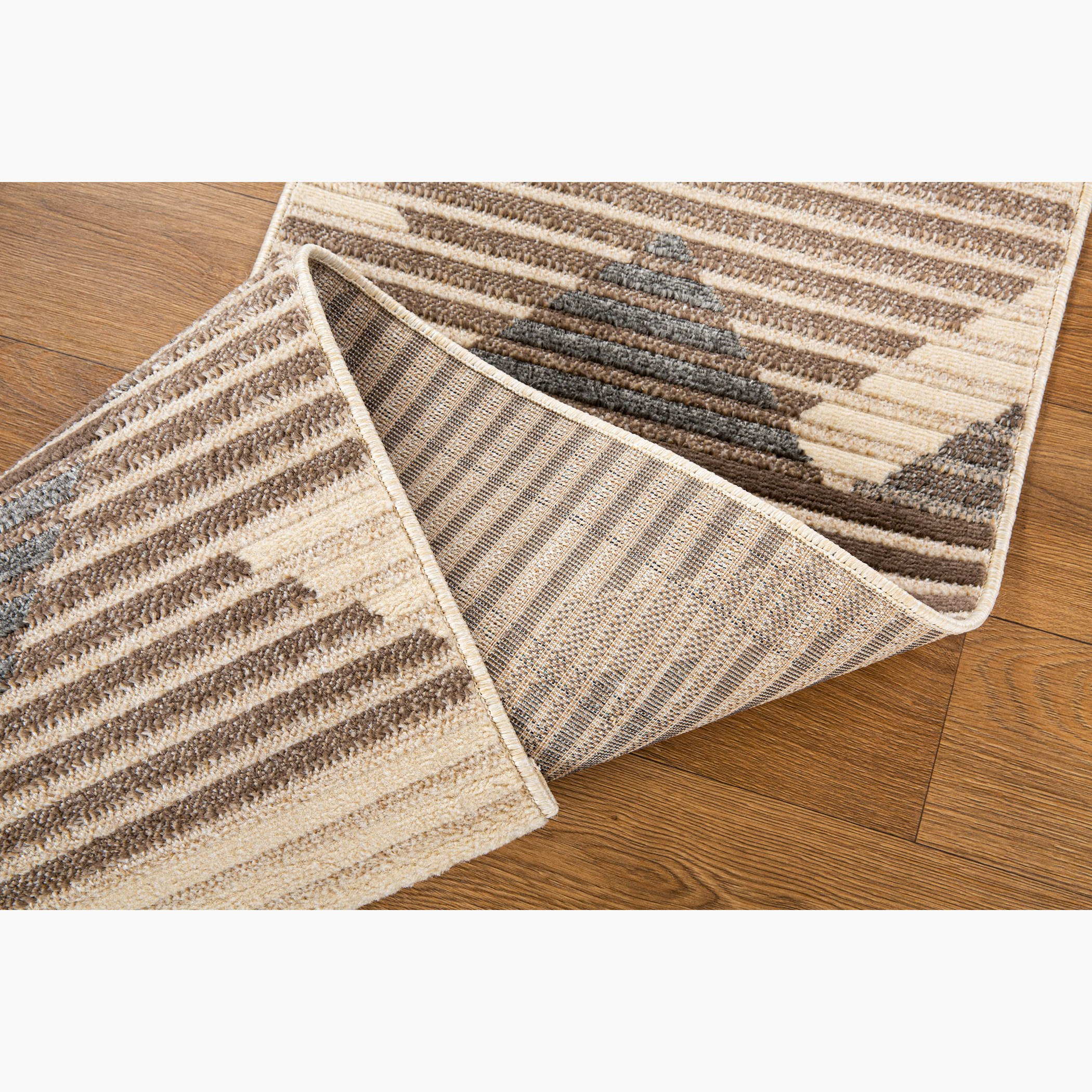 سجادة بولي بروبيلين مقاومة للبقع من مشاعل ريتا - 60x150 سم-hbxdecorandfurnishings-floorcoverings-rugs-image-4