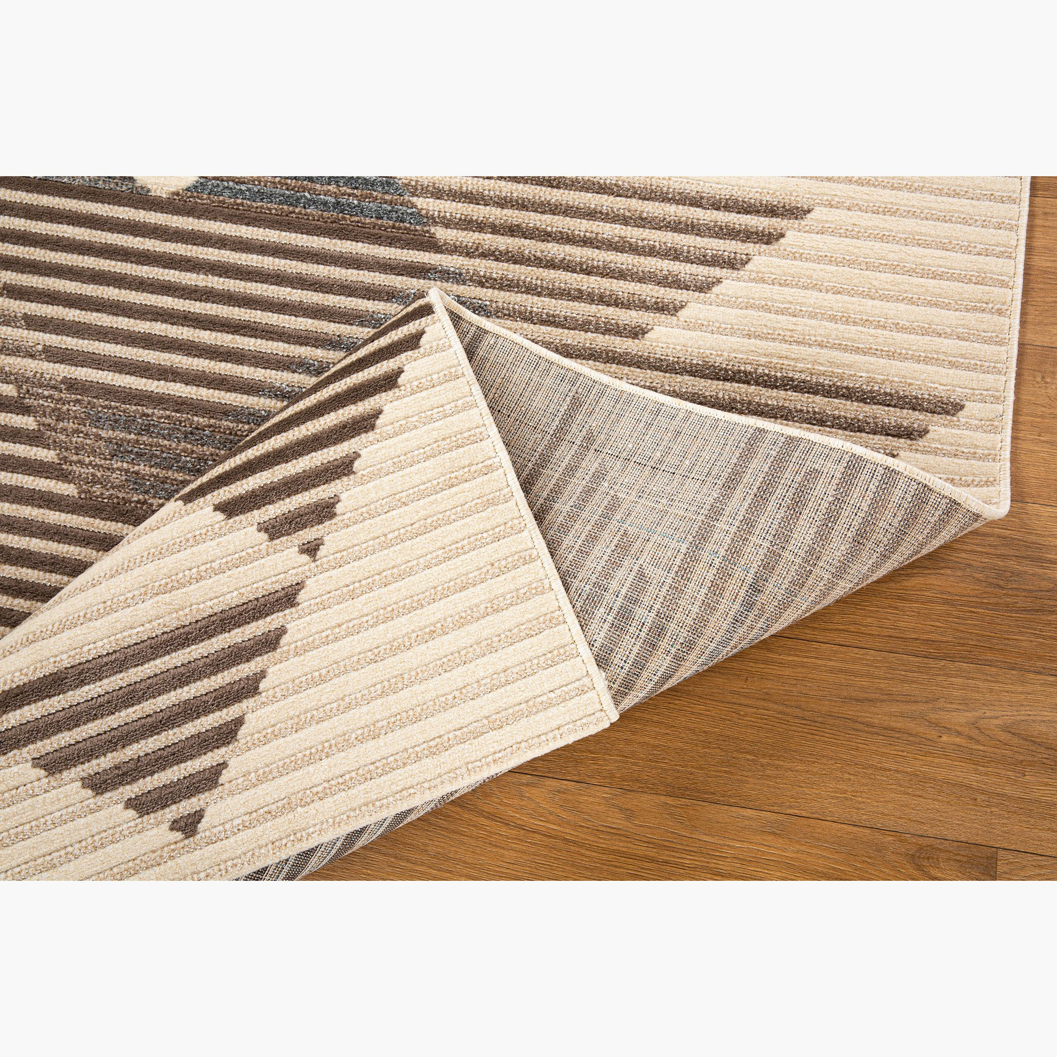 سجادة بولي بروبيلين مقاومة للبقع من مشاعل ريتا - 150x200 سم-hbxdecorandfurnishings-floorcoverings-rugs-image-4