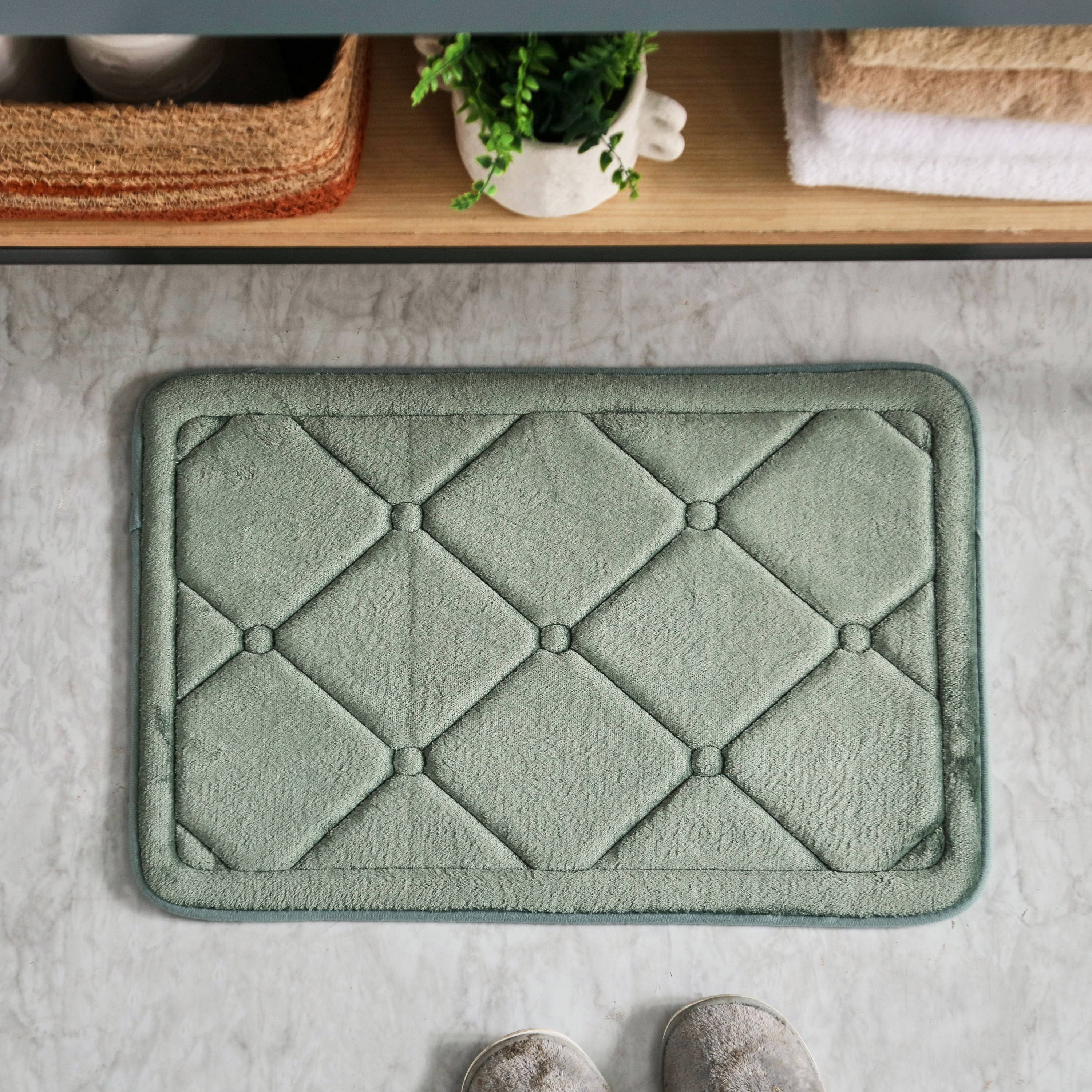 Bella Memory Foam Bath Mat - 40x60 cm-PROMO_HB_AE_B1G1_250925-image-1