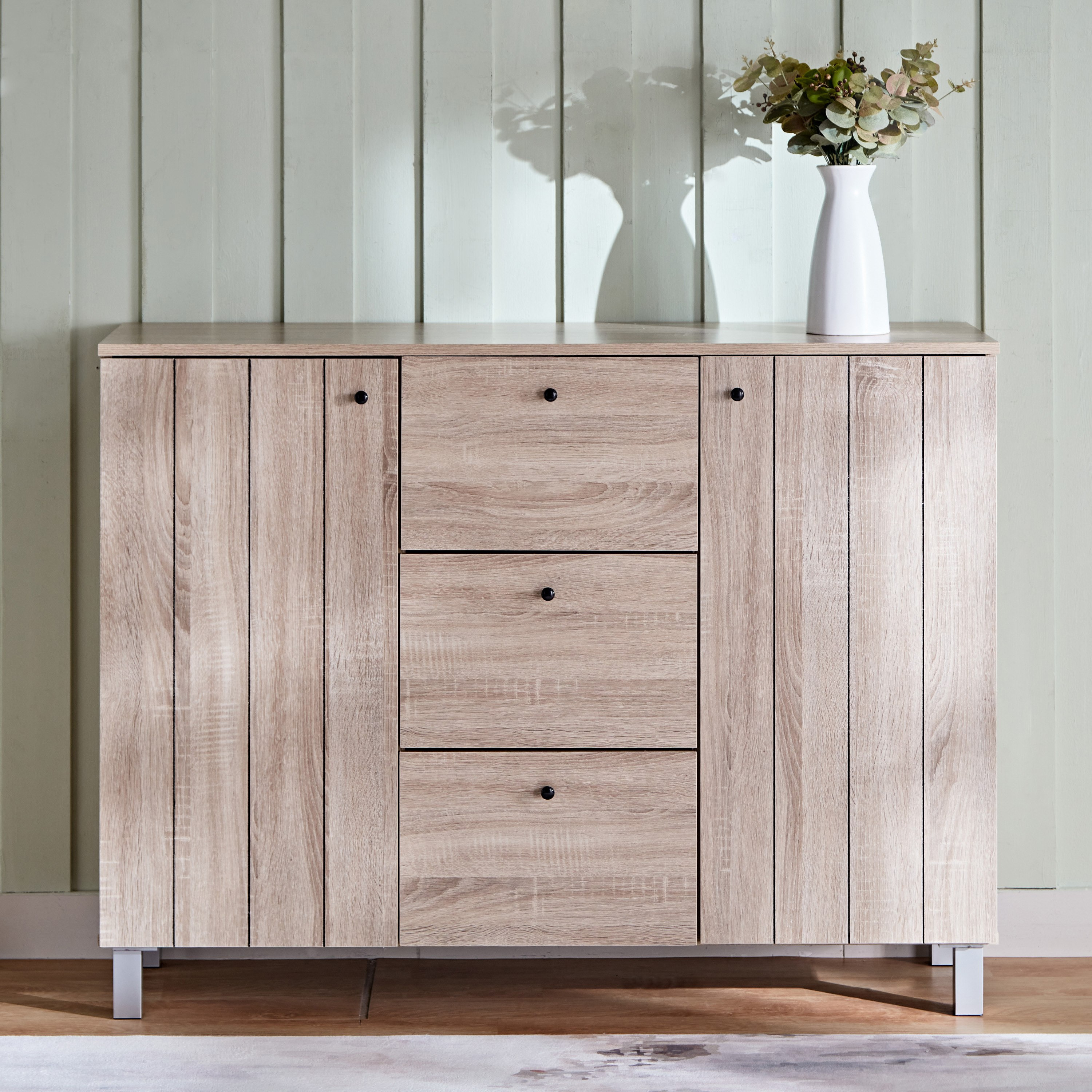 Edmond 2-Door Sideboard with 3 Drawers-hbxfurniture-diningroom-buffetsandsideboards-image-2