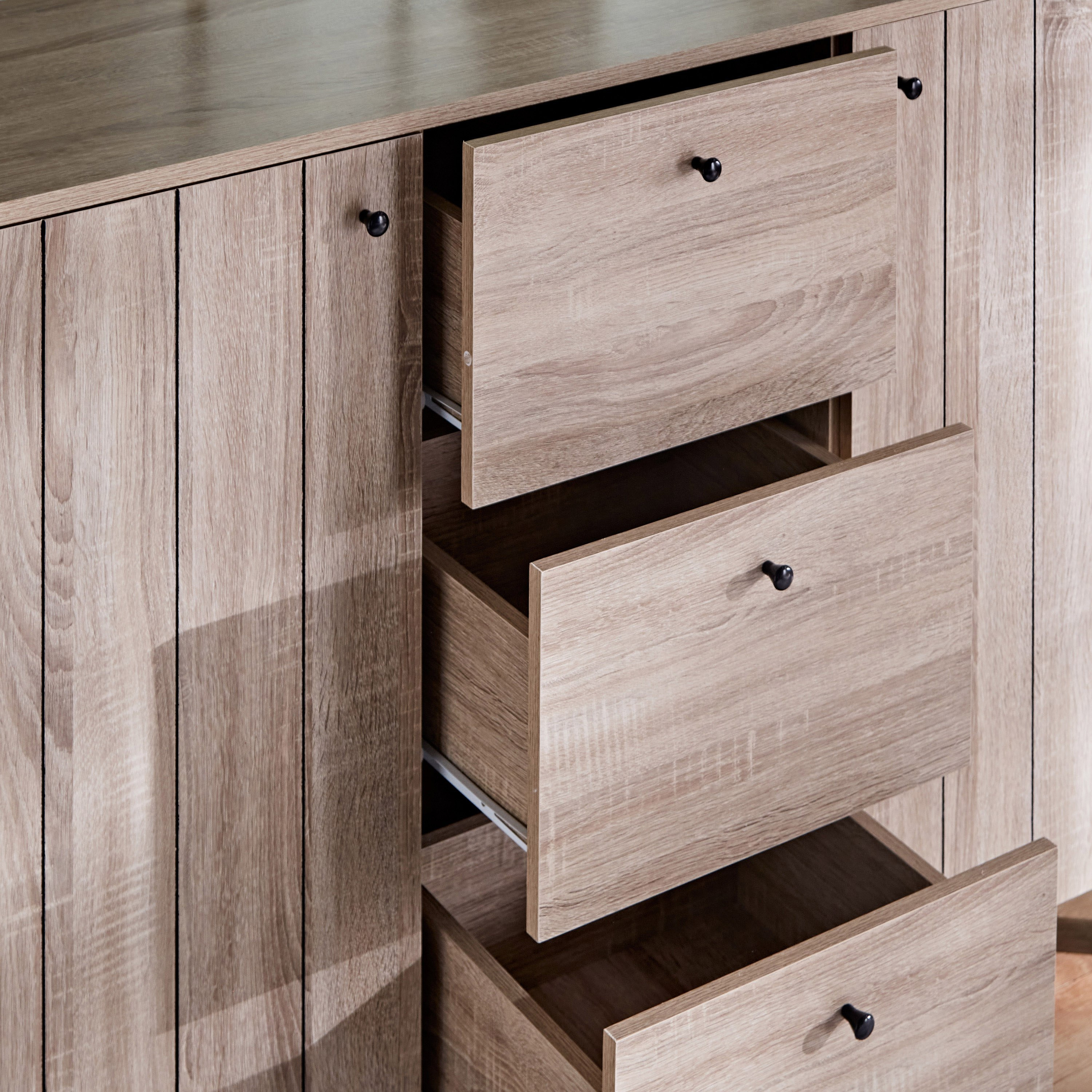 Edmond 2-Door Sideboard with 3 Drawers-hbxfurniture-diningroom-buffetsandsideboards-image-6