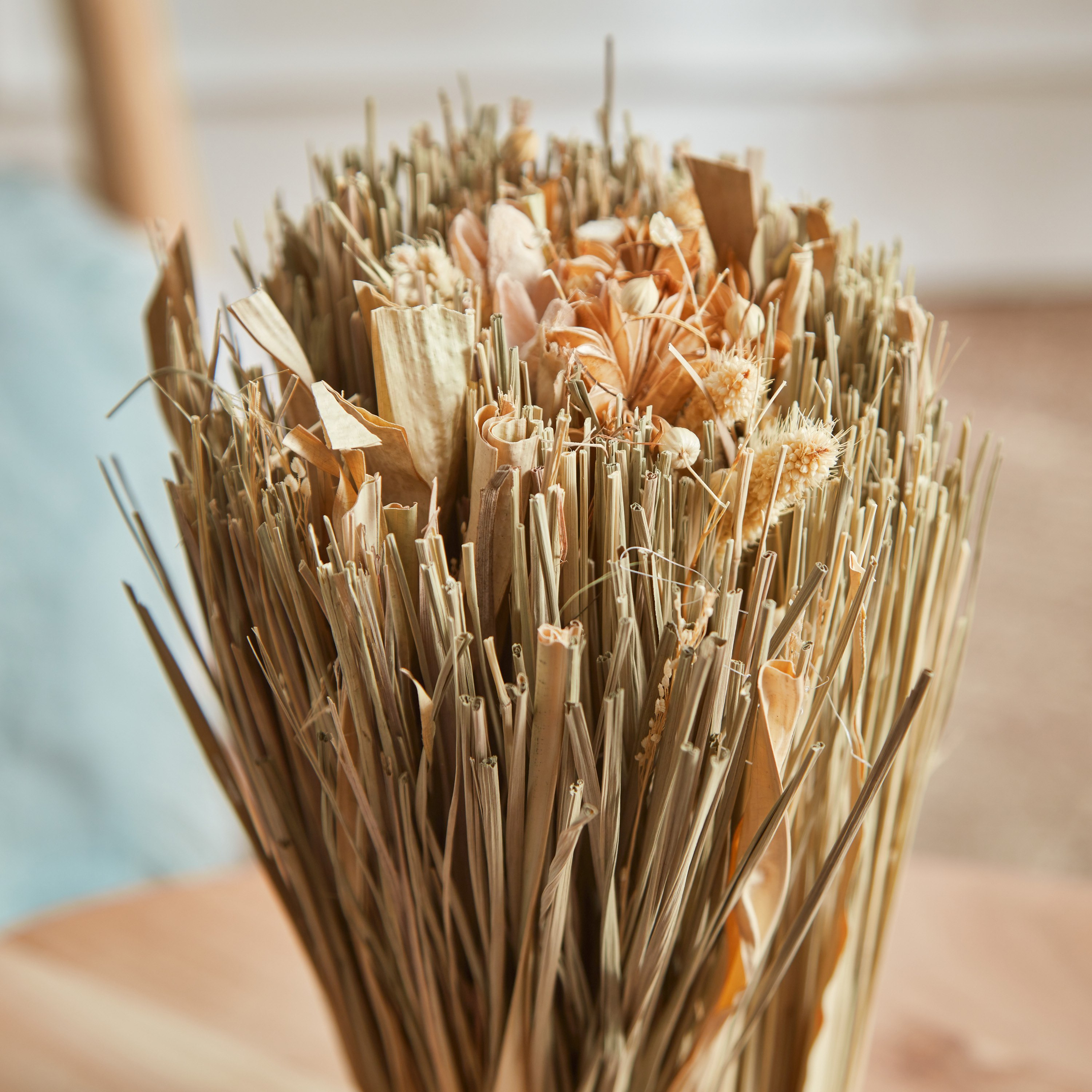 باقة زهور وأوراق شجر مصنوعة يدويًا ميلتفاير من مايلي - 11x11x25 سم-hbxdecorandfurnishings-homeaccessories-artificialflowersandplants-image-2