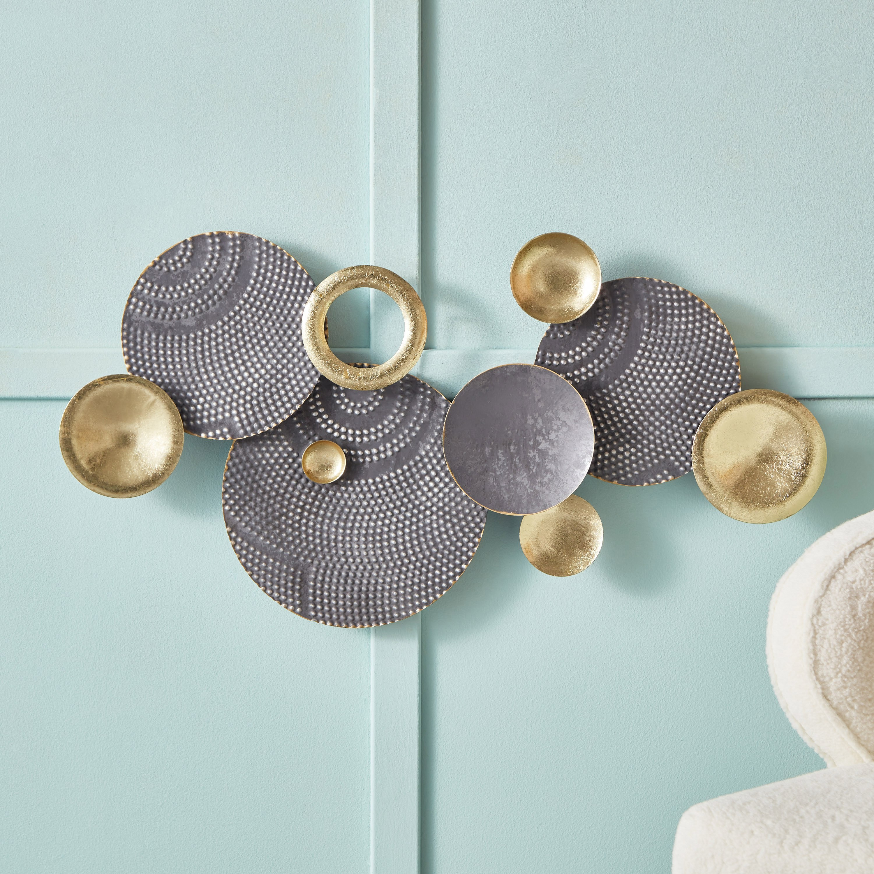 Tisso Metal Wall Decor - 91.4x47.6x5.1 cm-hbxlivingroom-walldecor-wallart-image-2