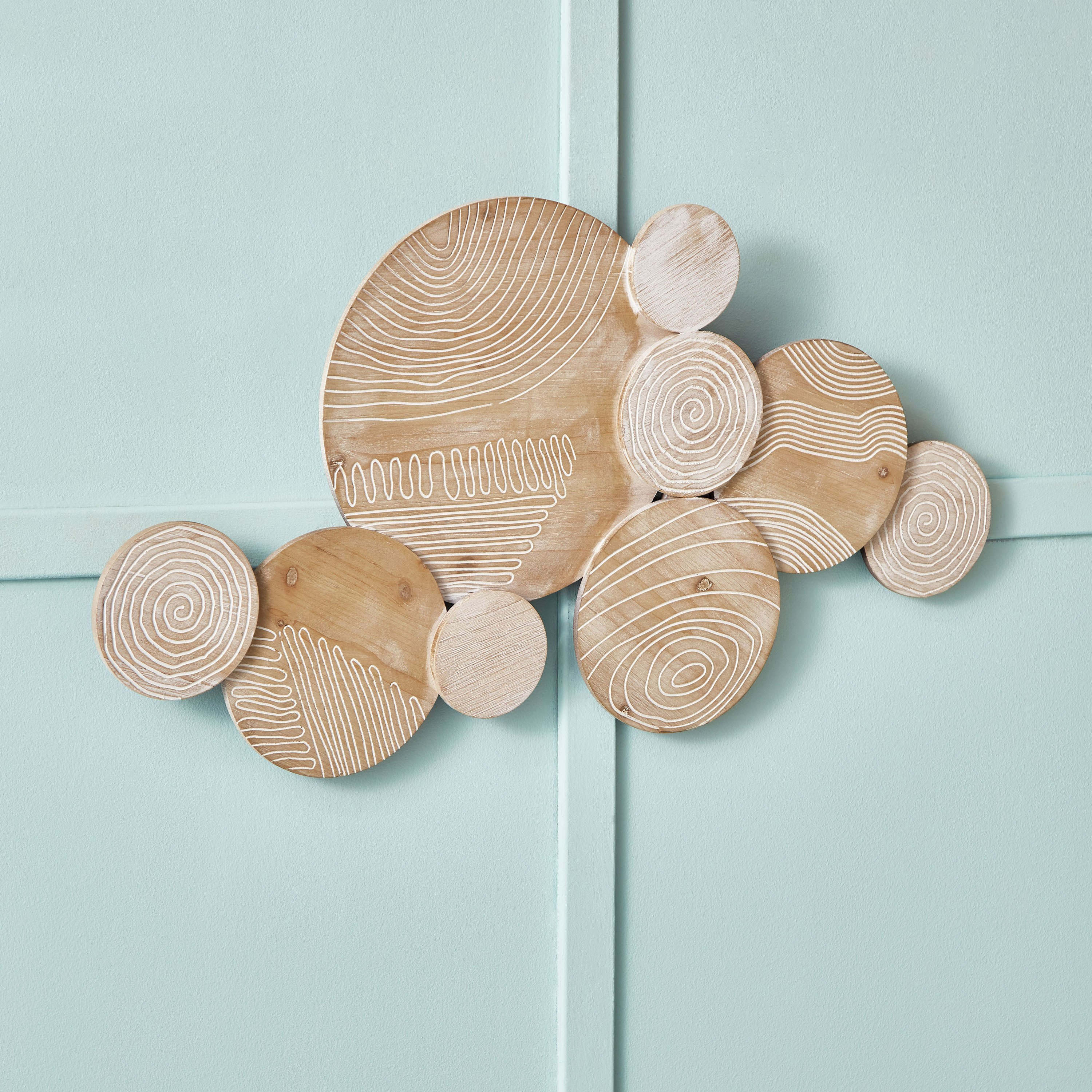 Tisso Wooden Wall Decor - 92.7x55.9x5.1 cm-hbxlivingroom-walldecor-wallart-image-1