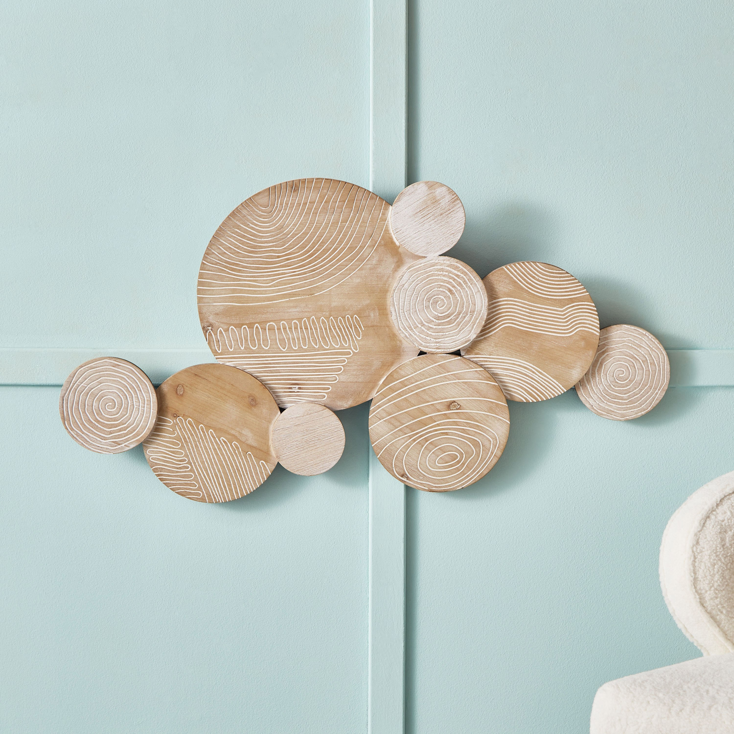 Tisso Wooden Wall Decor - 92.7x55.9x5.1 cm-hbxlivingroom-walldecor-wallart-image-2