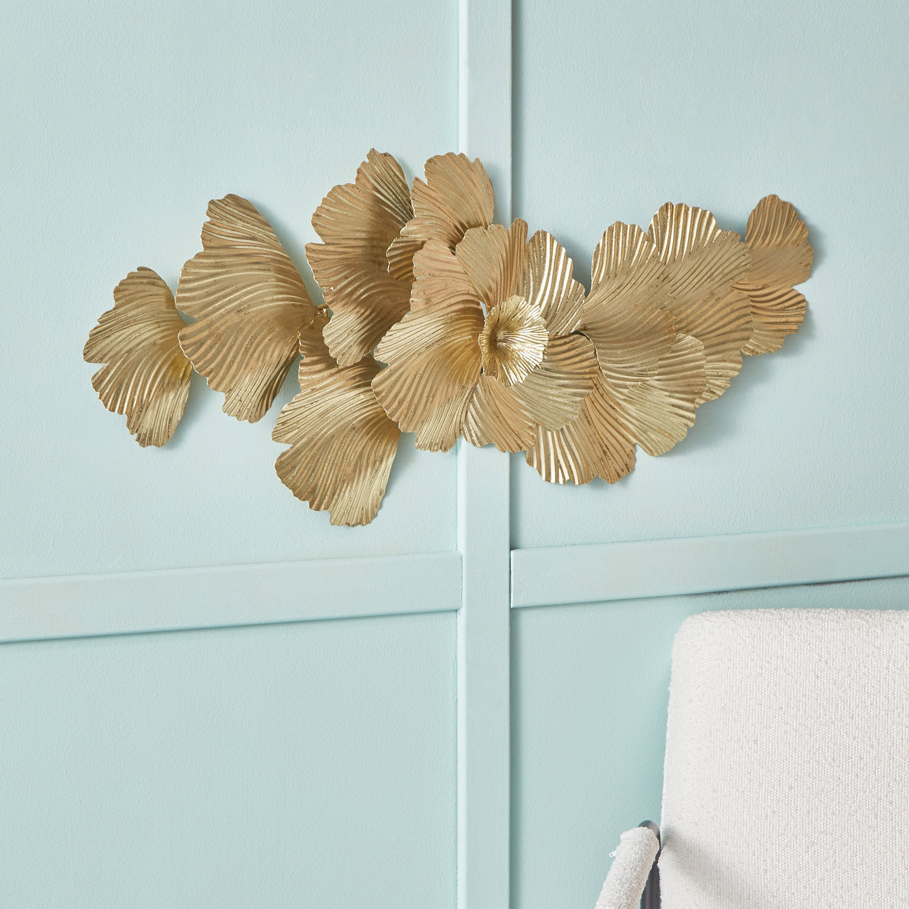 ديكور حائط معدني من تيسو - 88.3x40x7 سم-hbxlivingroom-walldecor-wallart-image-1