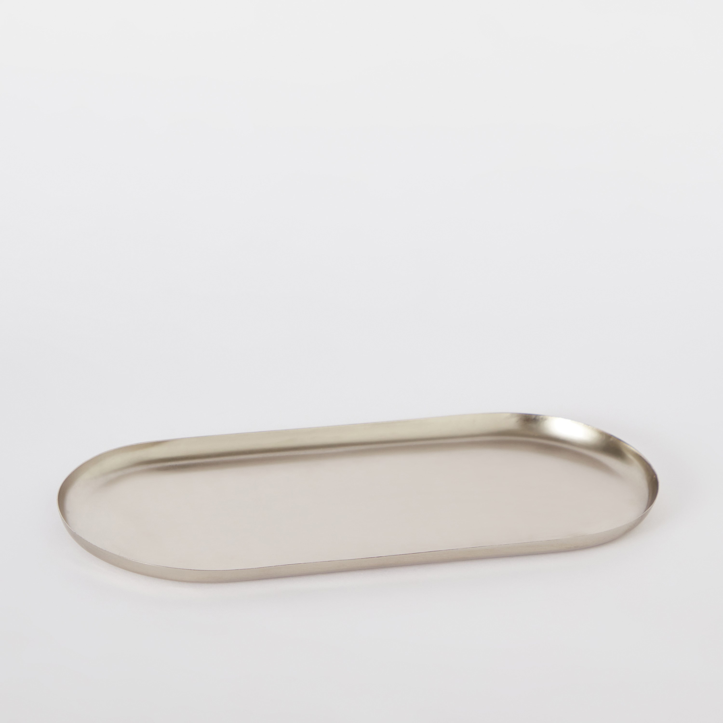 Verve Metal Oval Decorative Tray - 34x15.5x1.5 cm-hbxhomeware-hbxdecorandfurnishings-image-5