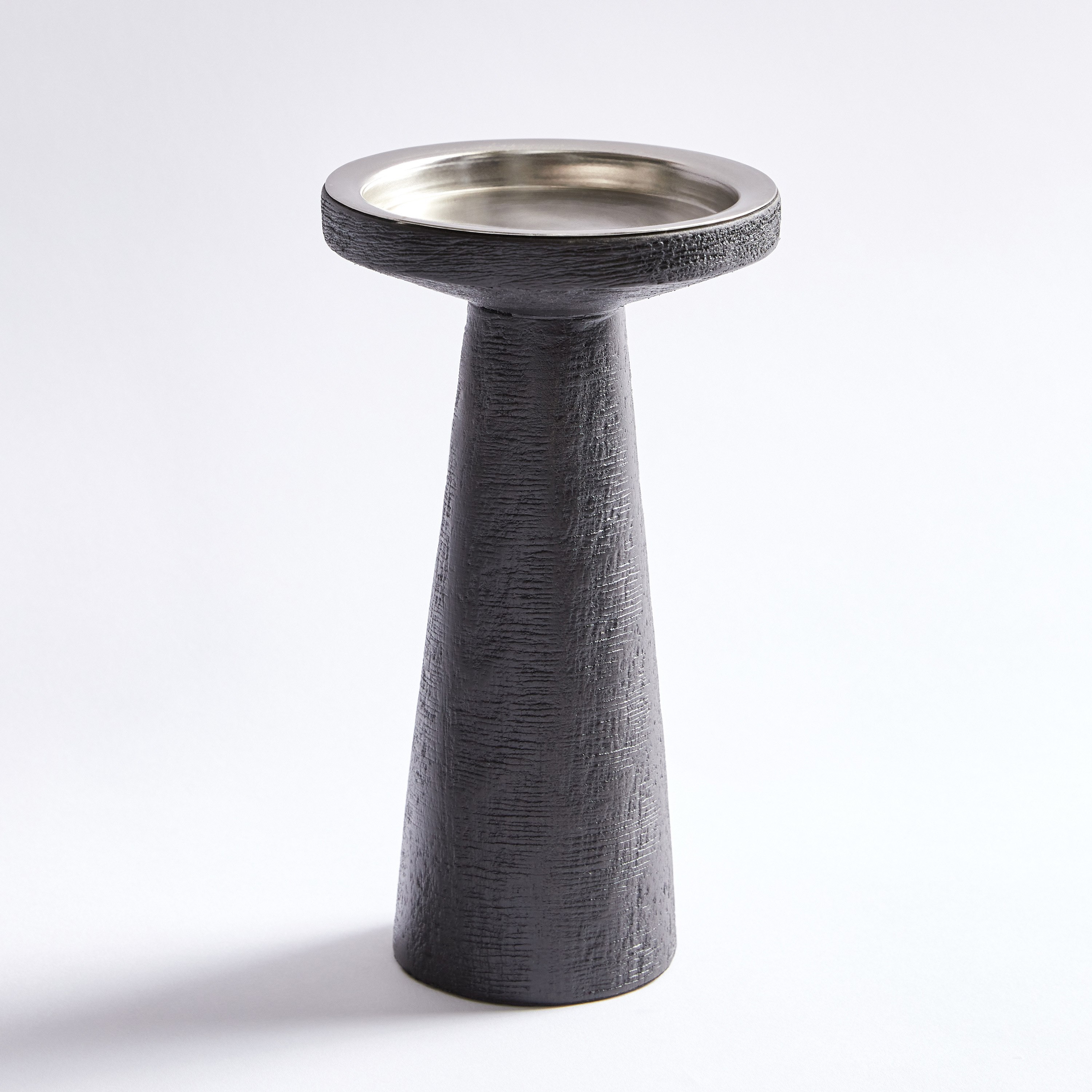 حامل شموع خشبي عمودي من فيرف - 10x10x19 سم-hbxlivingroom-decorandaccessories-candleholders-image-6