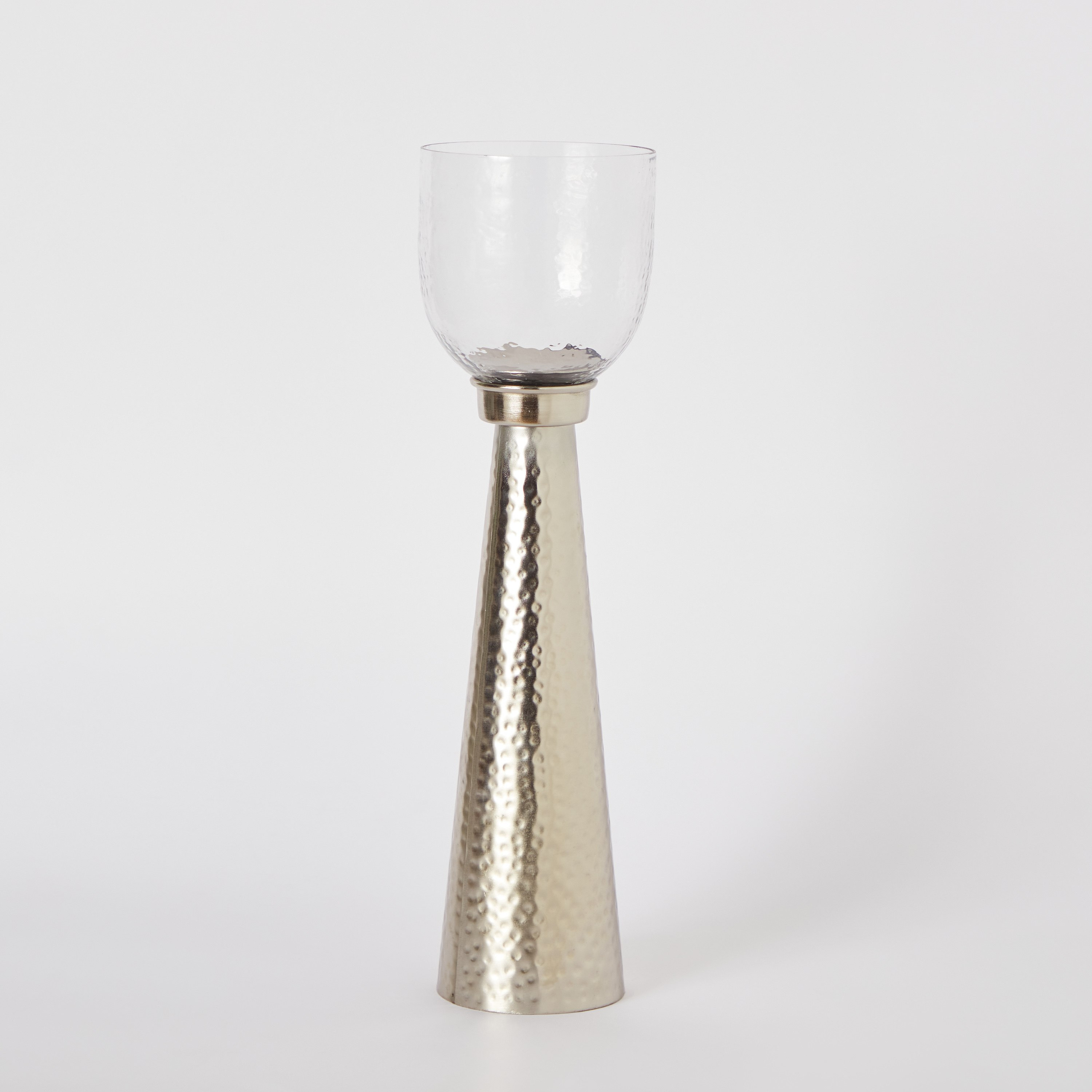 حامل شموع فانوس معدن مع زجاج من فيرف - 11x12x45 سم-hbxlivingroom-decorandaccessories-candleholders-image-6
