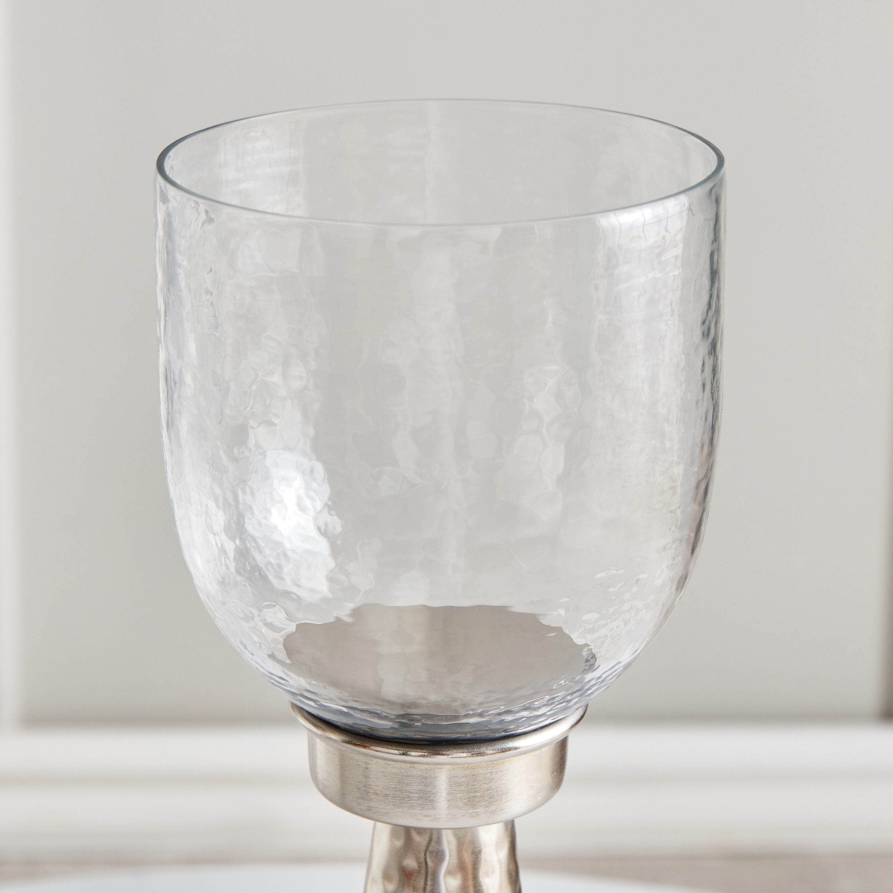 حامل شموع فانوس معدن مع زجاج من فيرف - 11x12x35 سم-hbxlivingroom-decorandaccessories-candleholders-image-3
