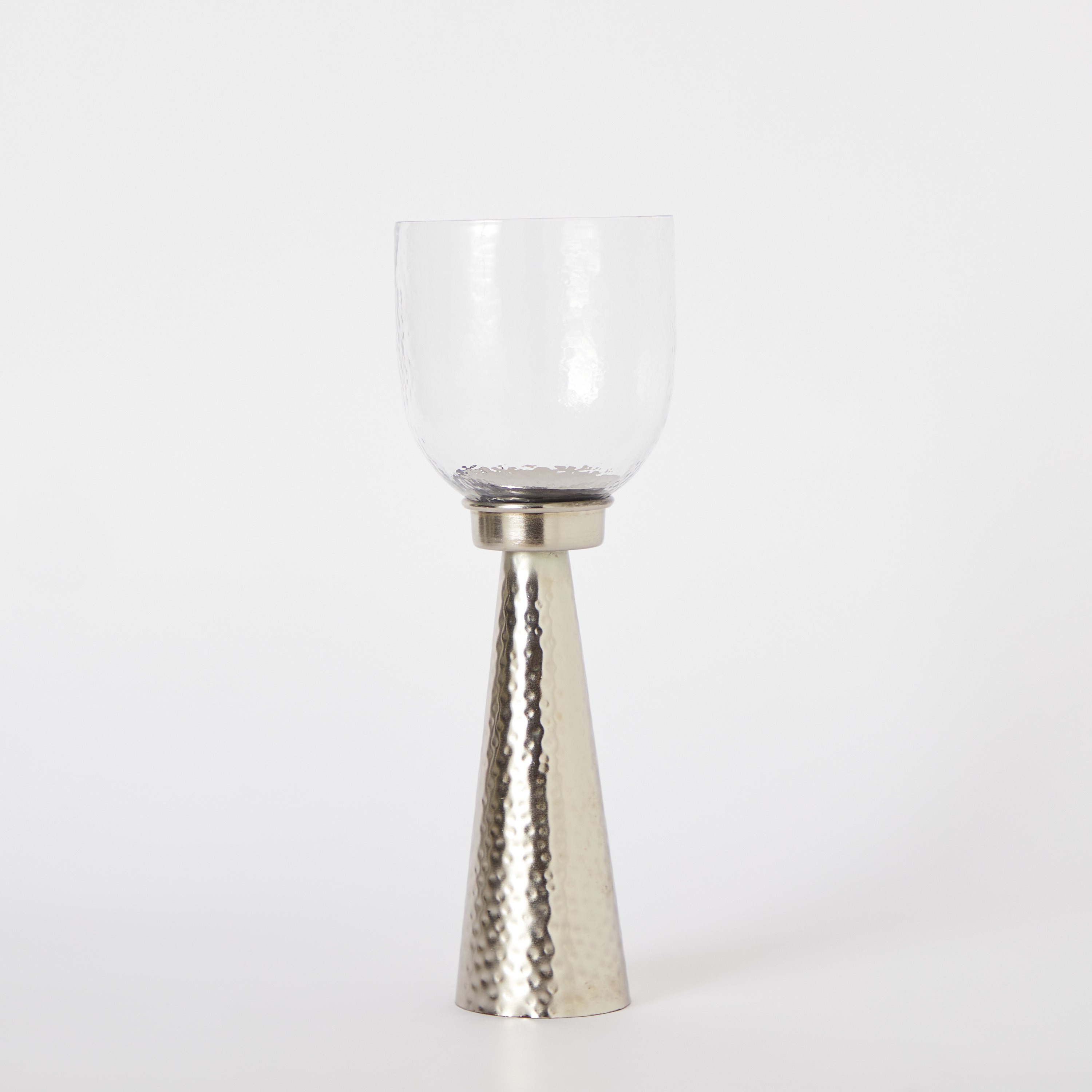 حامل شموع فانوس معدن مع زجاج من فيرف - 11x12x35 سم-hbxlivingroom-decorandaccessories-candleholders-image-6
