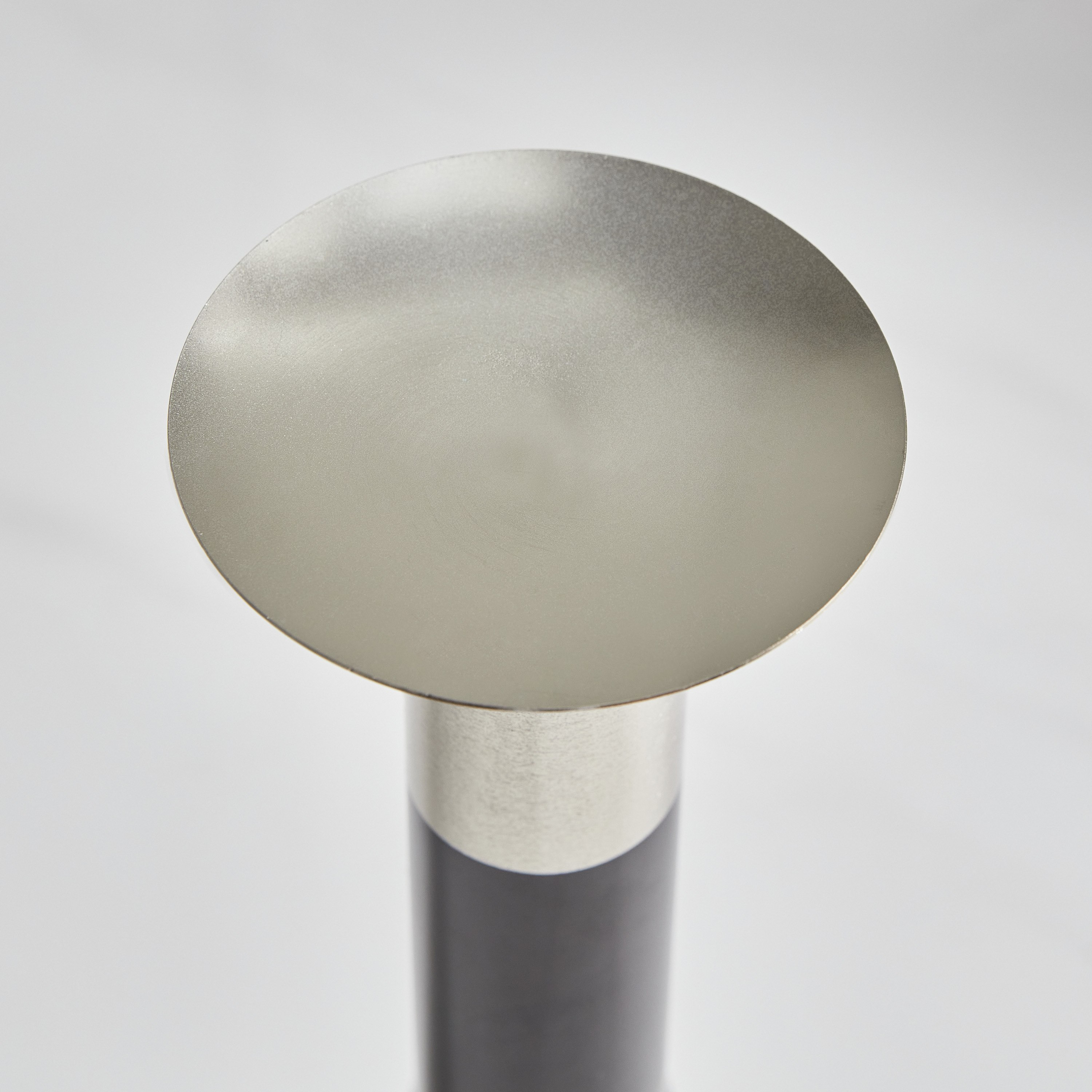 Verve Alluminium Pillar Candleholder - 8x8x24 cm-hbxlivingroom-decorandaccessories-candleholders-image-3