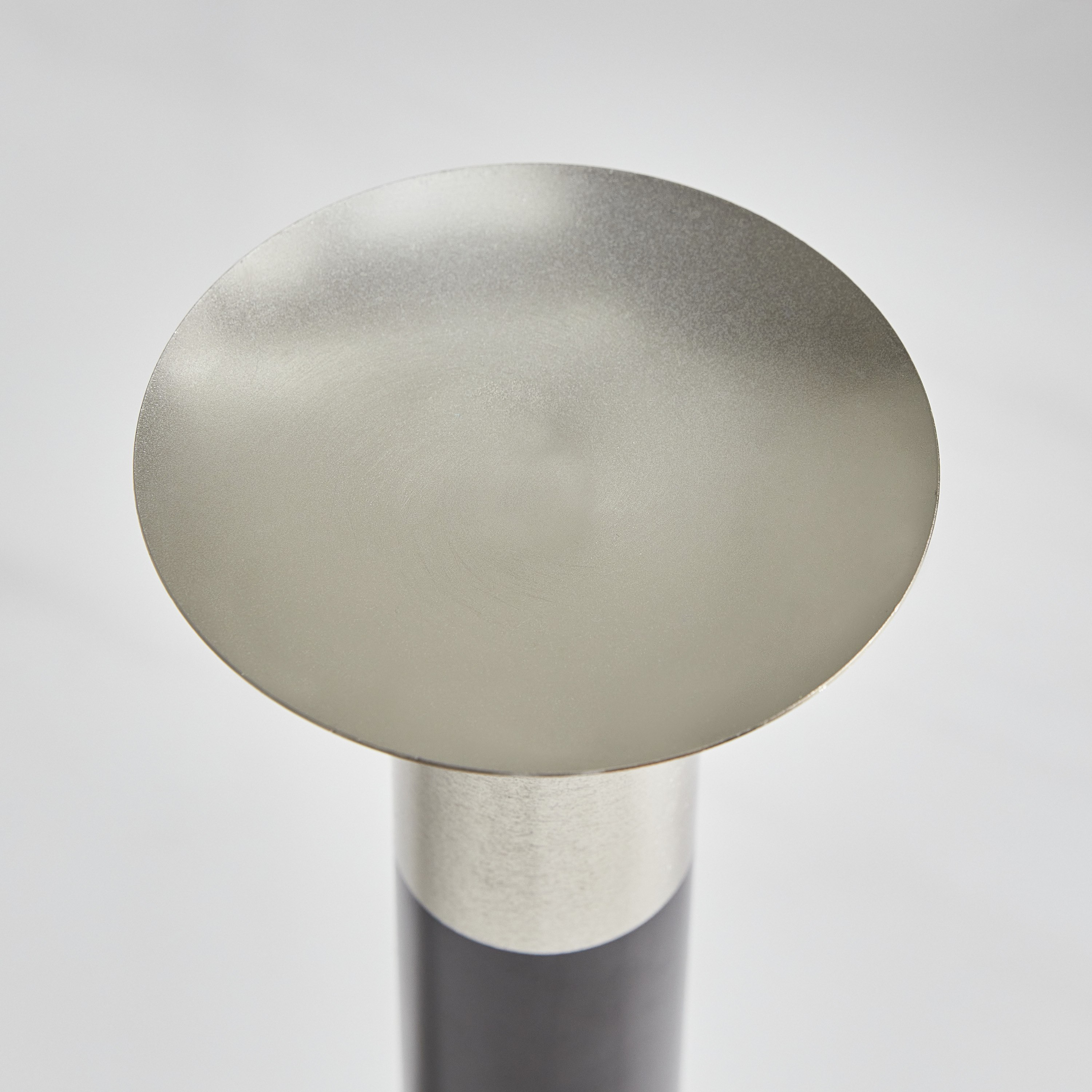 Verve Alluminium Pillar Candleholder - 8x8x27.5 cm-hbxlivingroom-decorandaccessories-candleholders-image-3