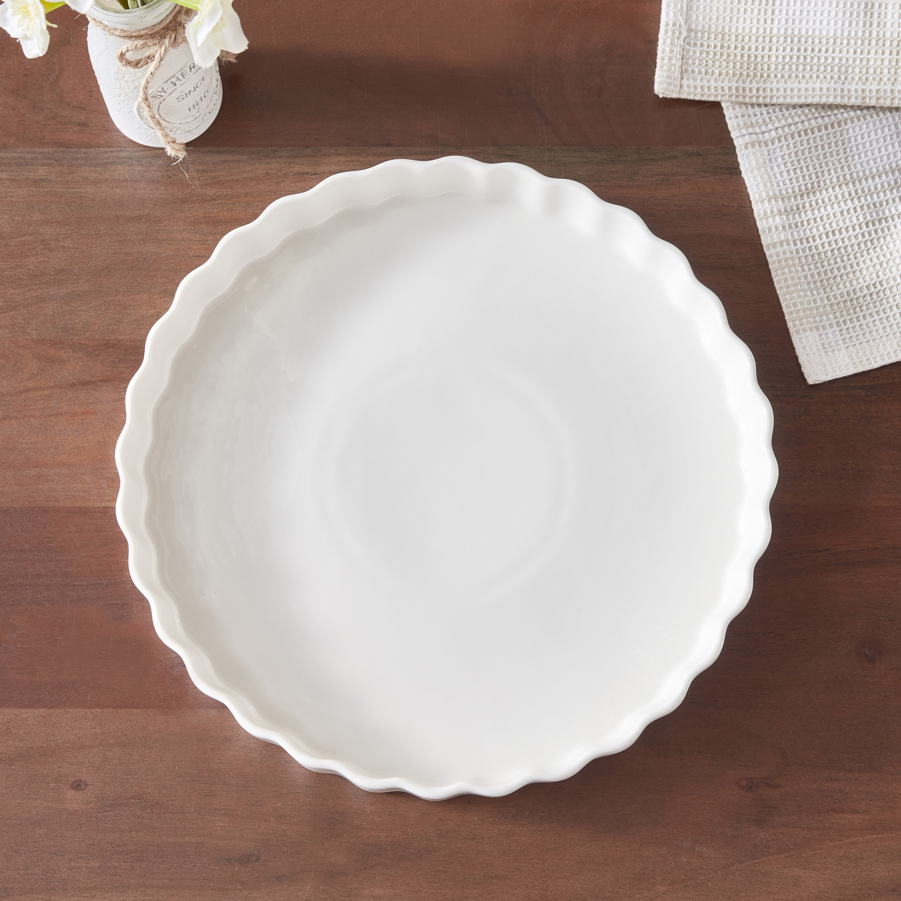 صحن تارت من سوبريم - 32 سم-hbxdecorandfurnishings-tabletop-serveware-image-2
