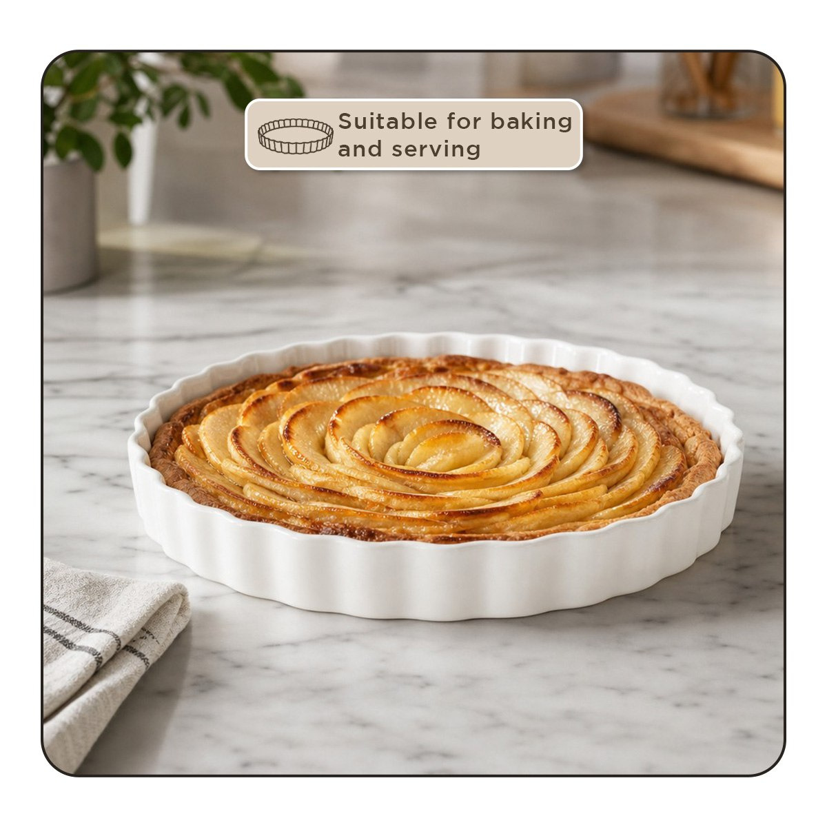 Supreme Tart Dish - 32 cm-hbxdecorandfurnishings-tabletop-serveware-image-7
