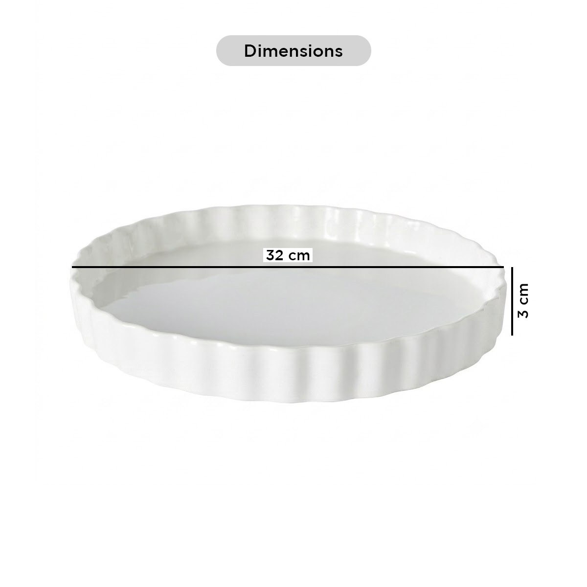 Supreme Tart Dish - 32 cm-hbxdecorandfurnishings-tabletop-serveware-image-8