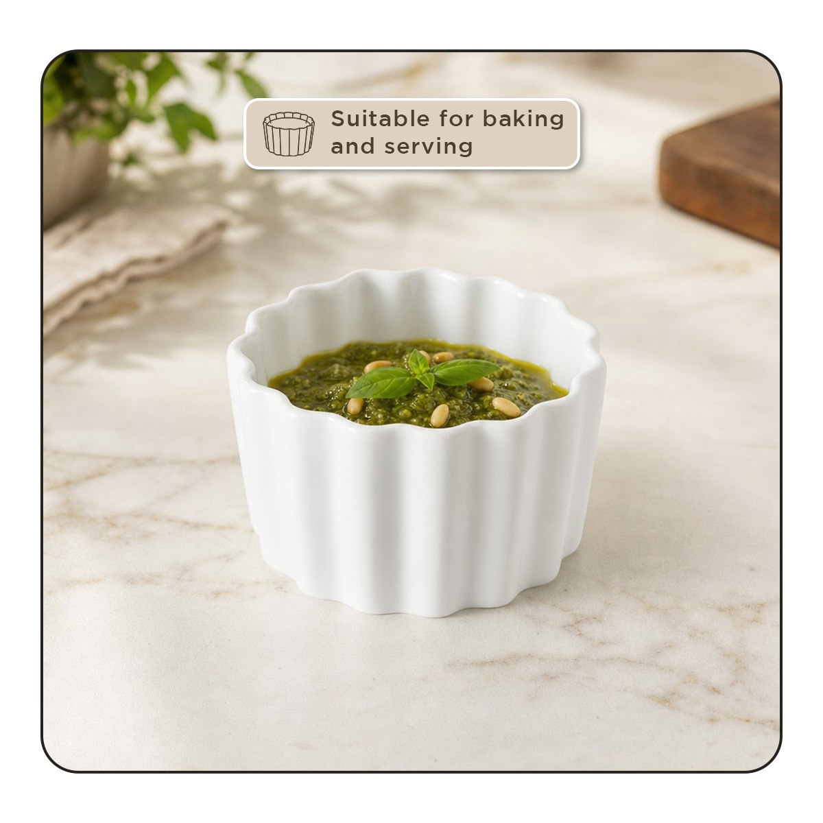 صحن راميكين من سوبريم - 10.5x10.5x6 سم-hbxdecorandfurnishings-tabletop-serveware-image-8