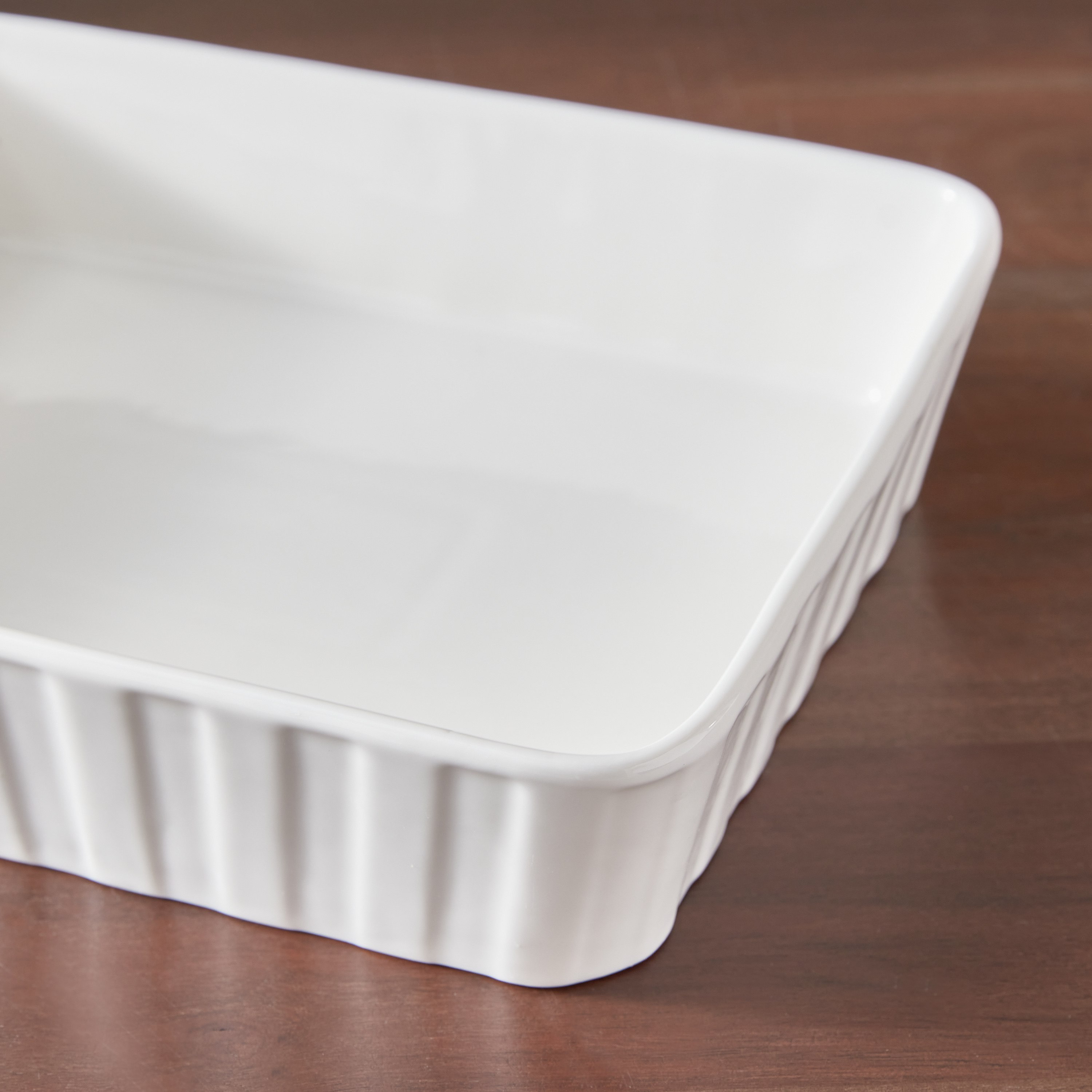 صحن مستطيل من سوبريم - 28x23x6.5 سم-hbxdecorandfurnishings-tabletop-serveware-image-4