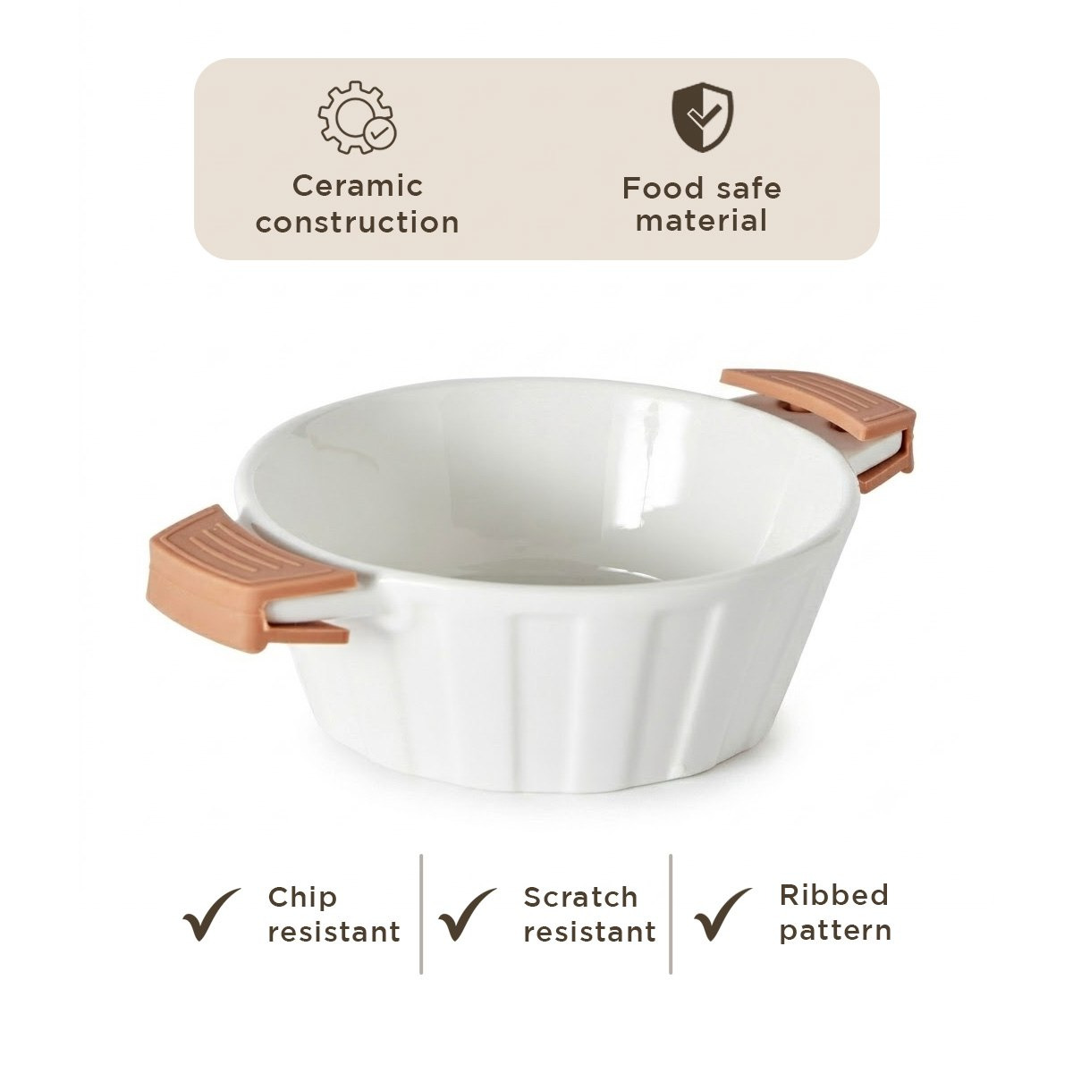 Supreme Bake Round Bowl with Silicone Handle - 18 cm-hbxdecorandfurnishings-tabletop-serveware-image-7