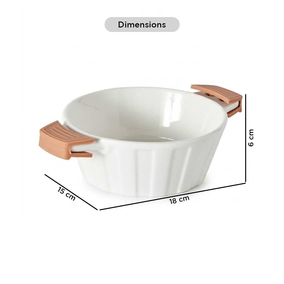 Supreme Bake Round Bowl with Silicone Handle - 18 cm-hbxdecorandfurnishings-tabletop-serveware-image-9