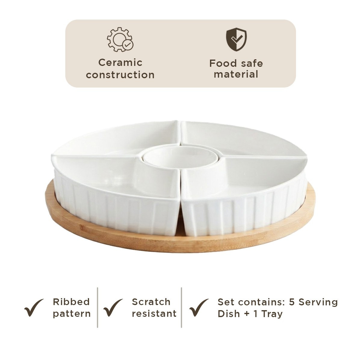 طقم تقديم 6 قطع من سوبريم-hbxdecorandfurnishings-tabletop-serveware-image-6