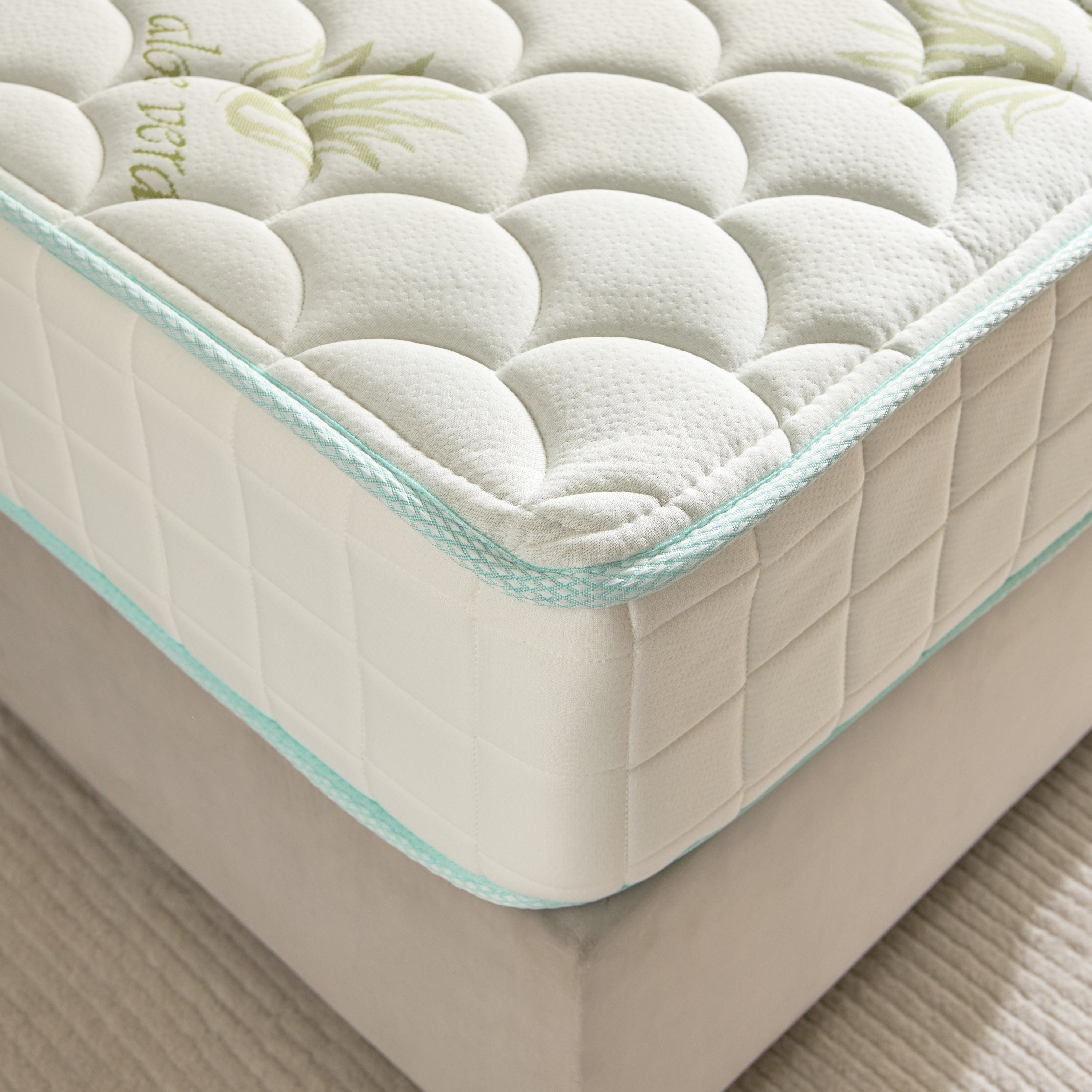 مرتبة فردية بنوابض جيبية متوسطة الصلابة من سليب نست آي ألو فيرا - 90x190x25 سم-hbxfurniture-bedroom-mattresses-single-image-4