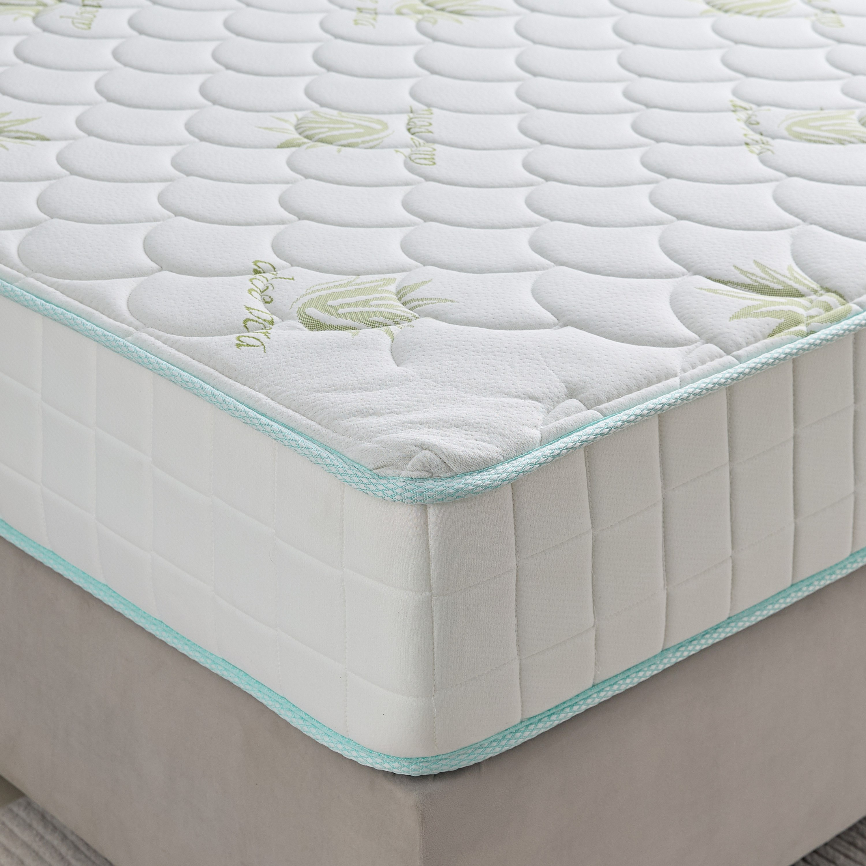 SleepNest iAloe Vera Medium Firm Pocket Spring Super King Mattress - 200x200x25 cm-PROMO_HB_UAE_HBX10_250526-image-4