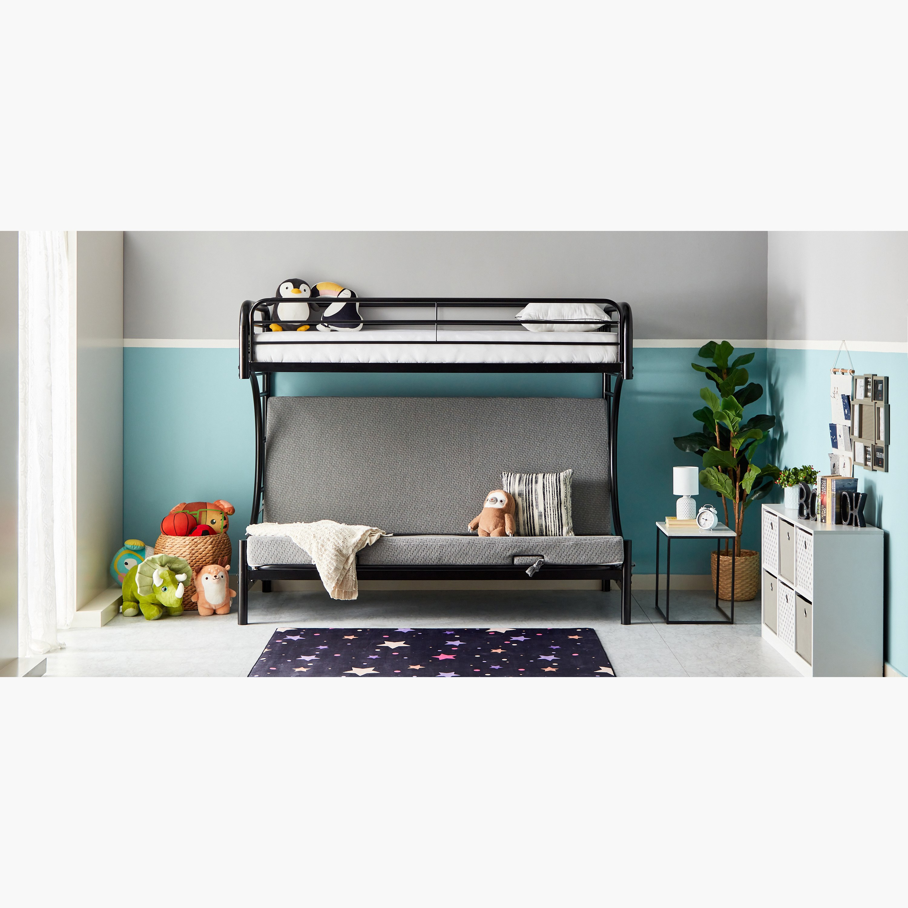 SleepEase iUrban Foam Mattress for C Style Bunk Bed - 140x190x13 cm-PROMO_HB_KSA_HBX10_190925-image-10
